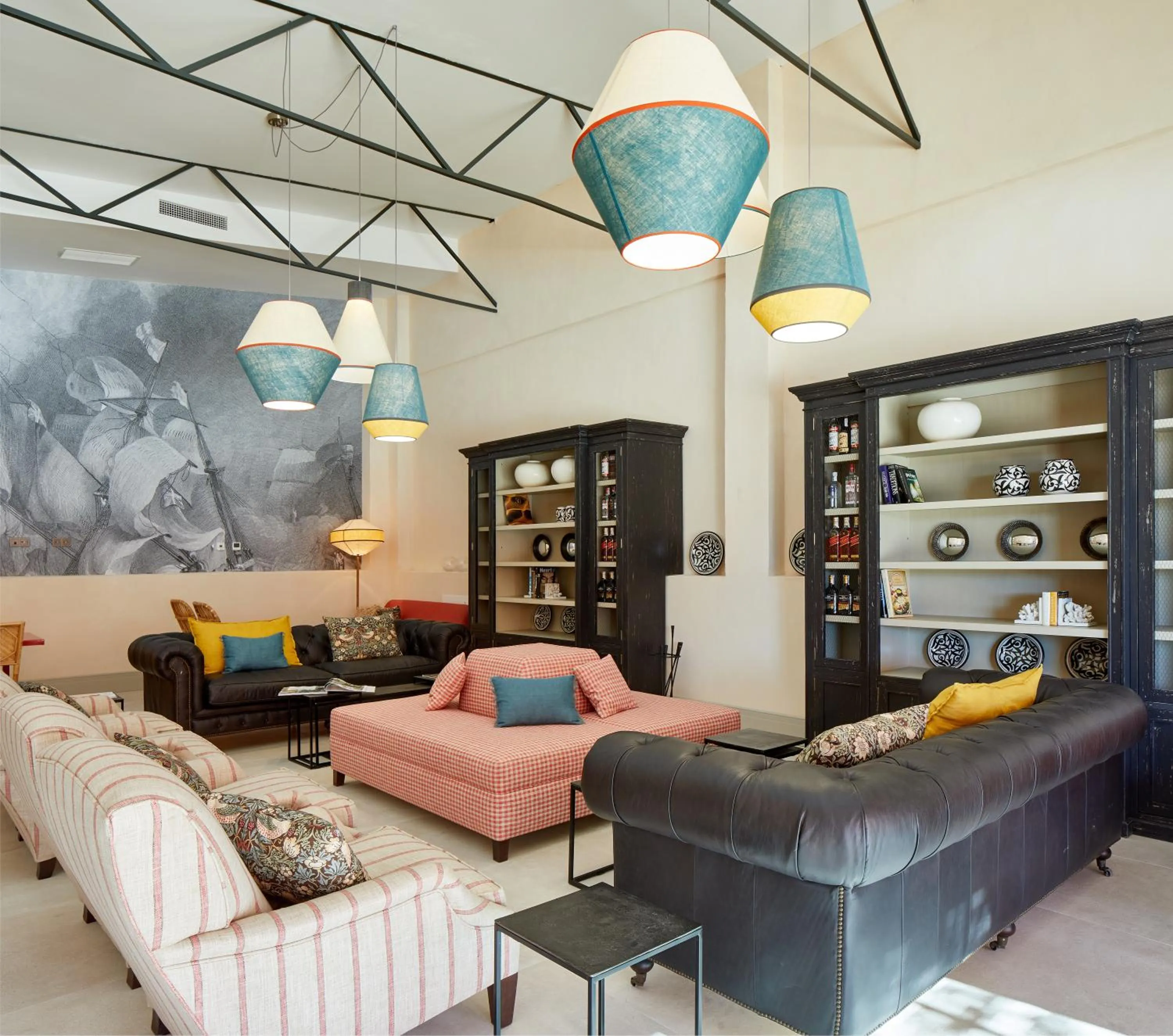 Living room in Trafalgar Polo Club