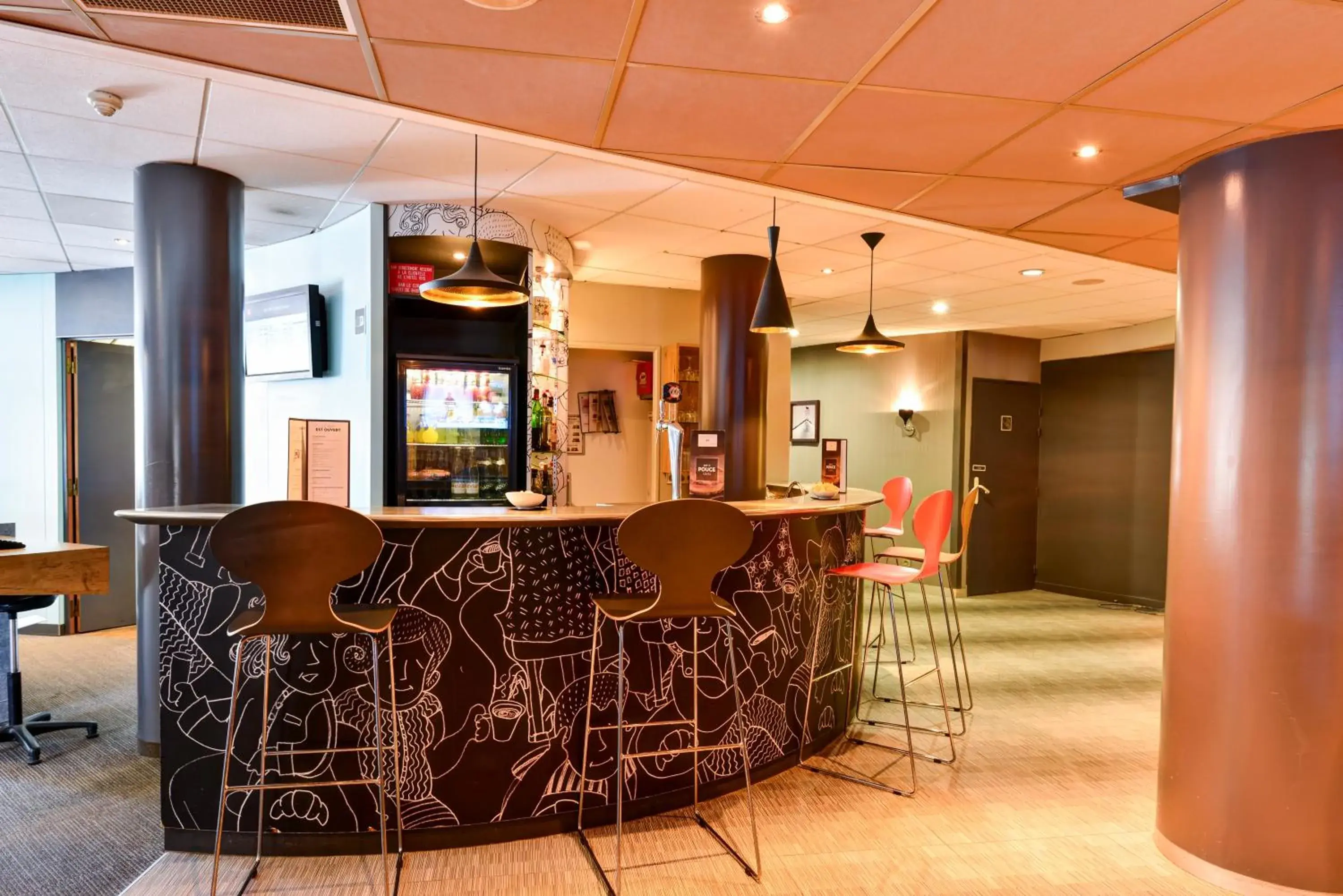 Lobby or reception in Ibis Budget Orly Chevilly Tram 7 Lobby or reception in Ibis Budget Orly Chevilly Tram 7