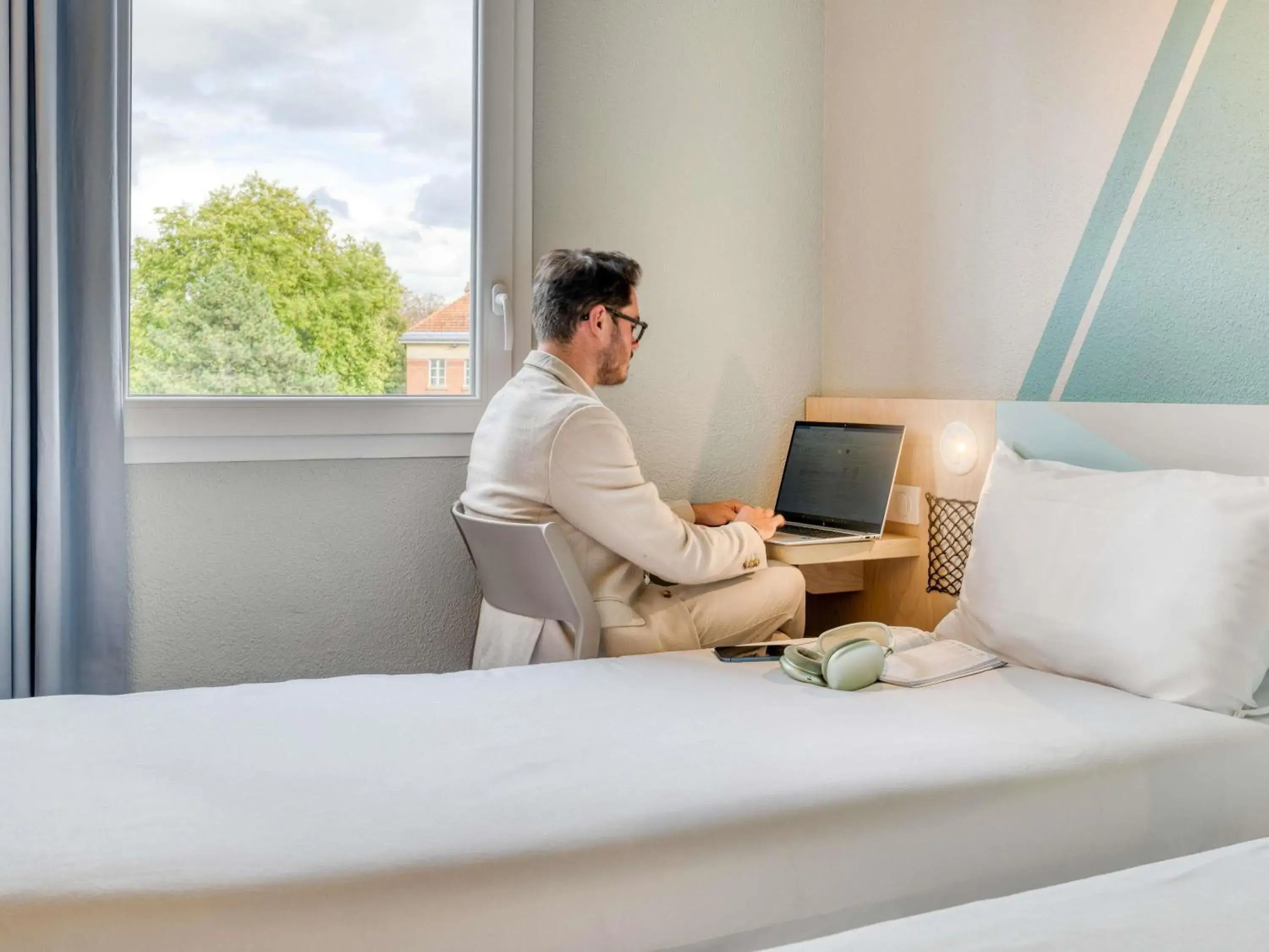 Twin Room in Ibis Budget Orly Chevilly Tram 7 Twin Room in Ibis Budget Orly Chevilly Tram 7