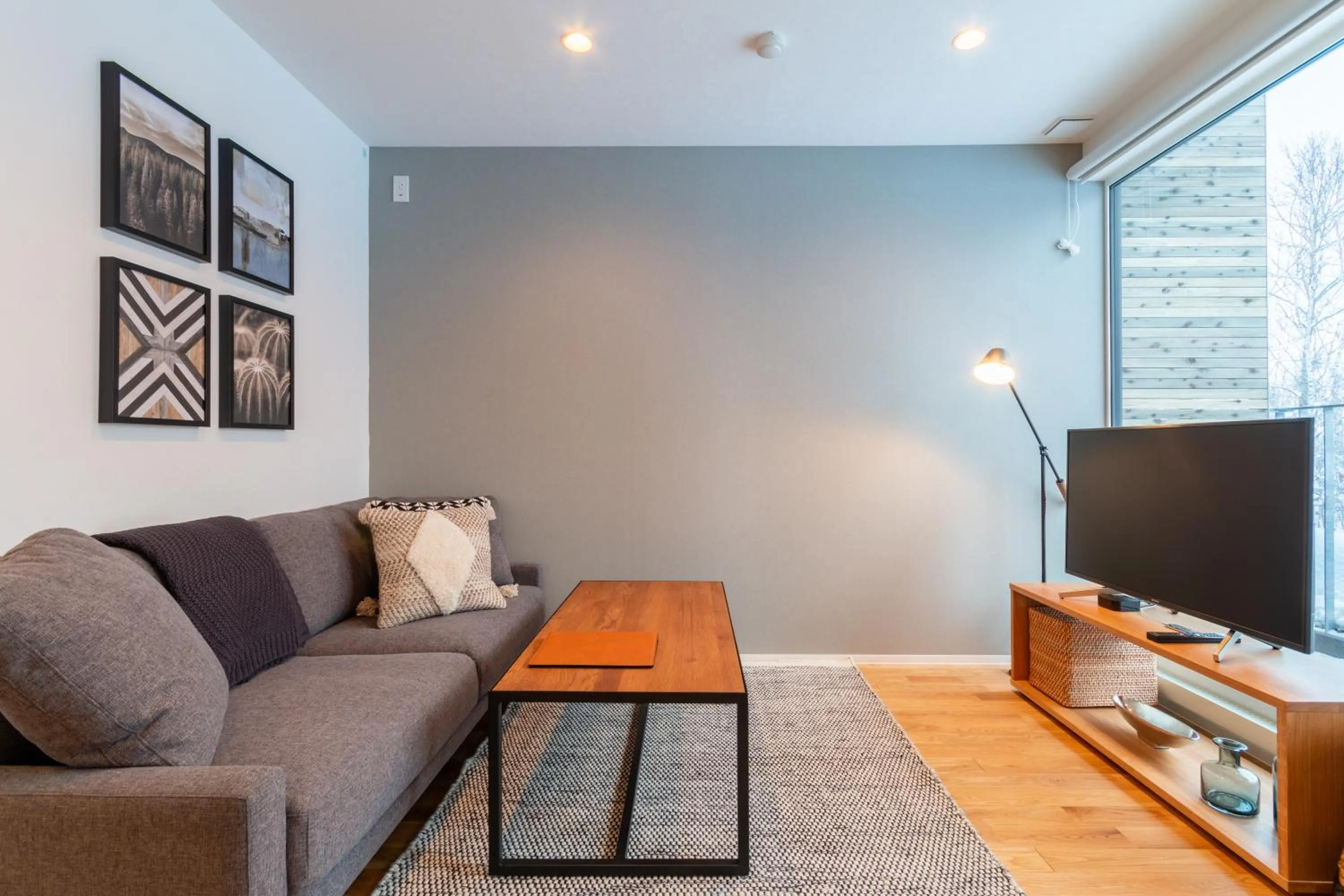 Living room in ROKU by H2 Life