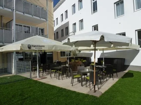 Balcony/Terrace in Hotel und Cafe Paso