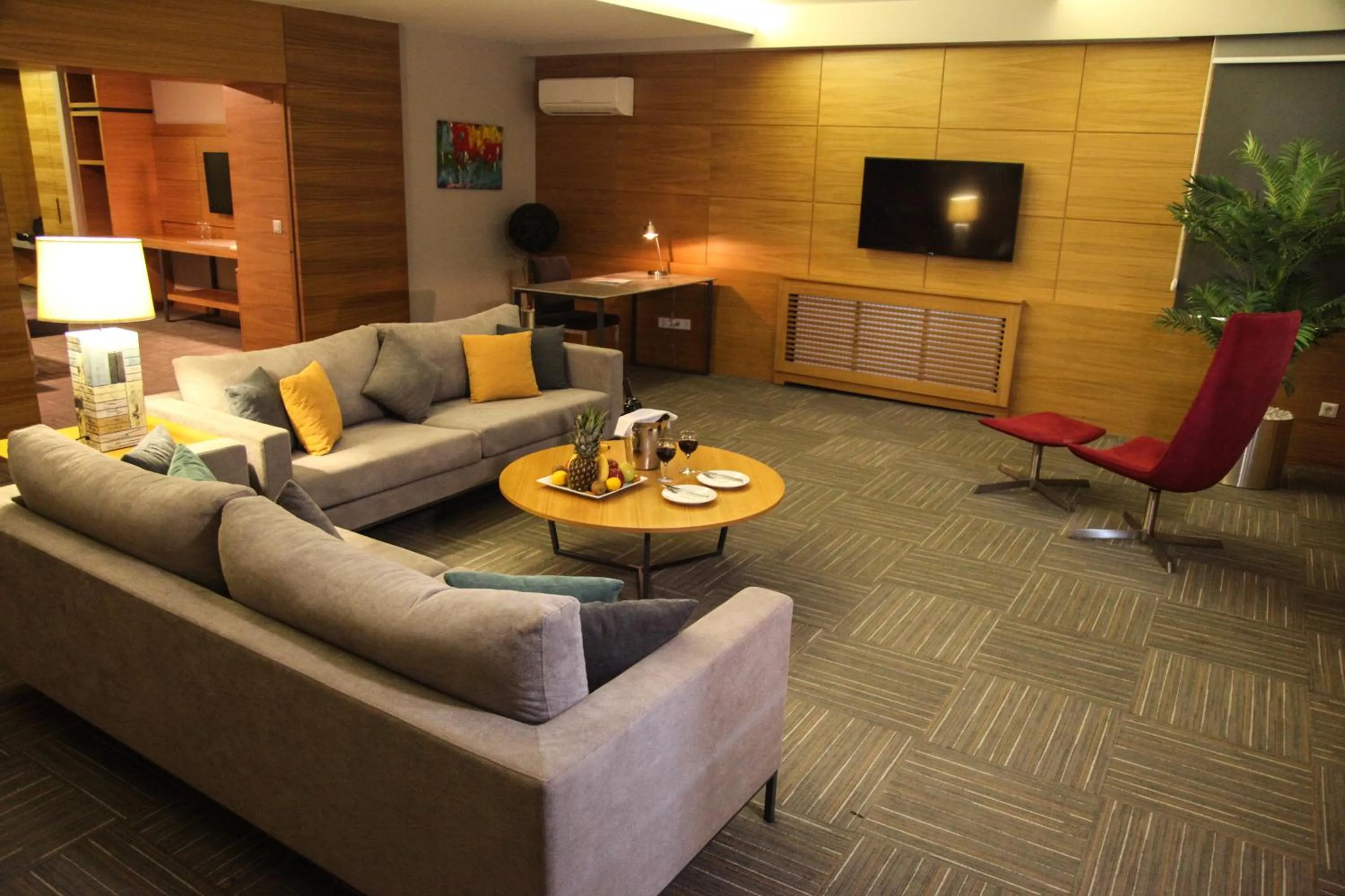 Seating area in Hotel Yayoba