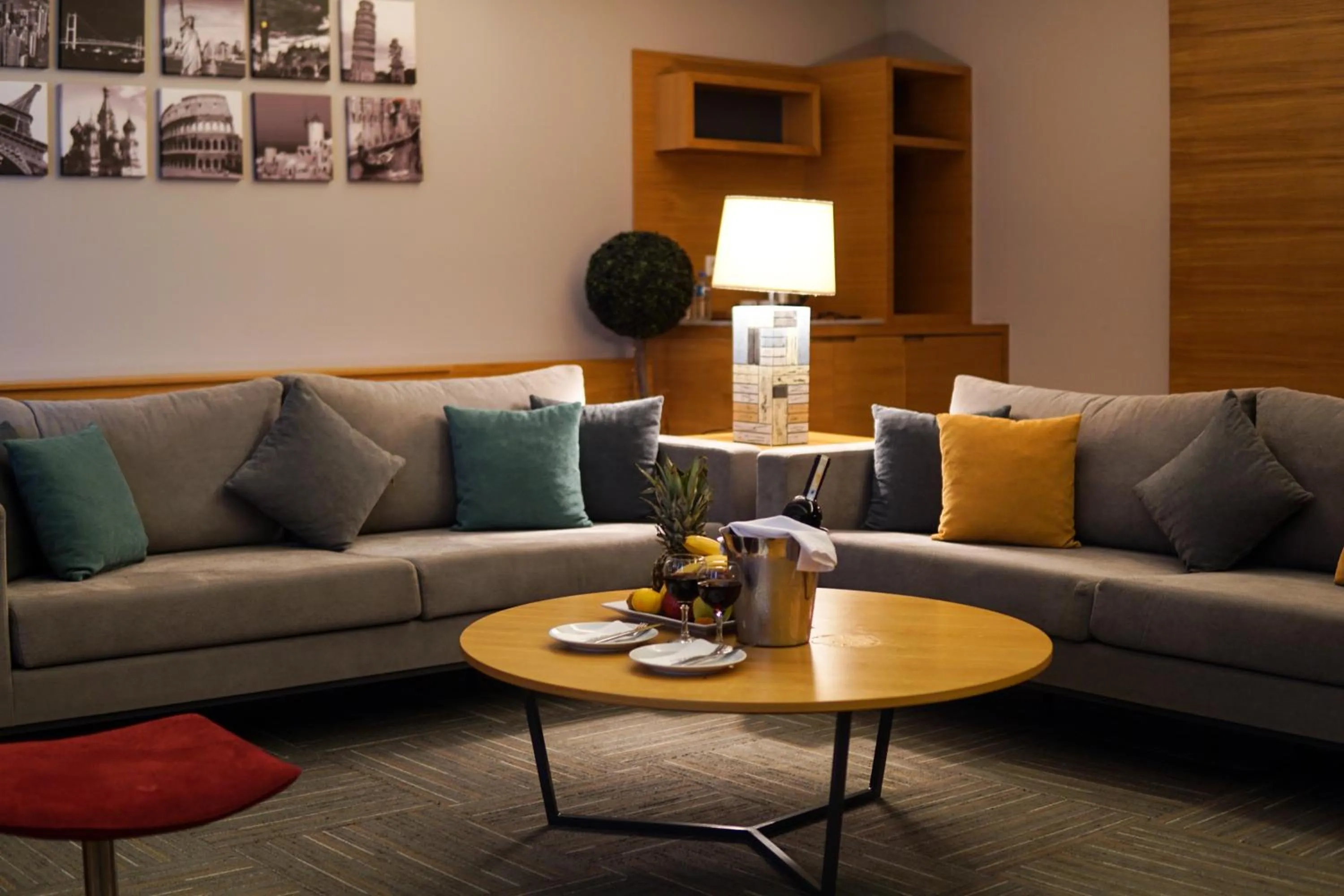 Living room in Hotel Yayoba