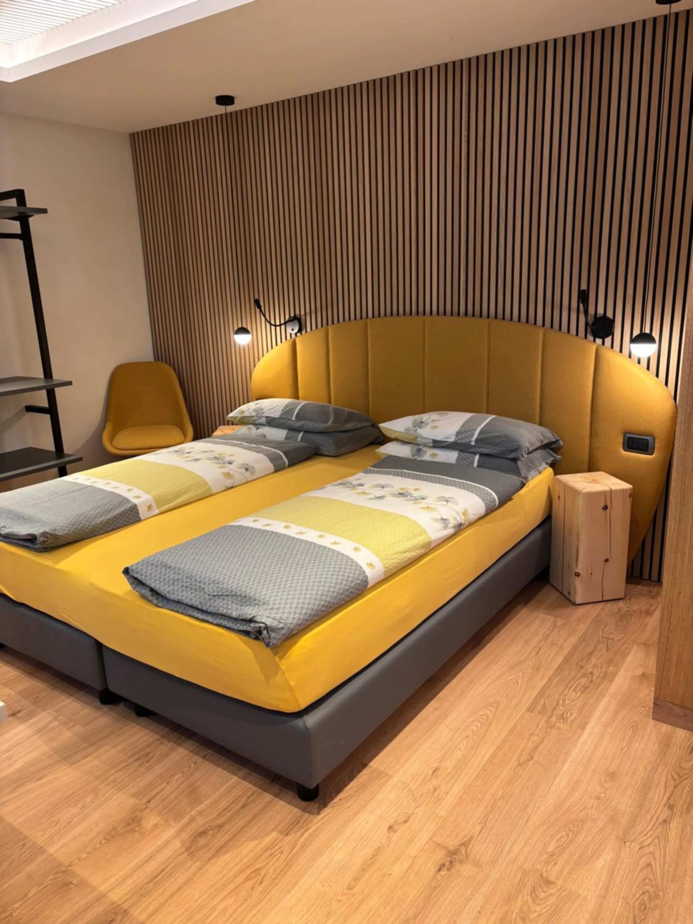 Bed in Hotel Piccolo Mondo