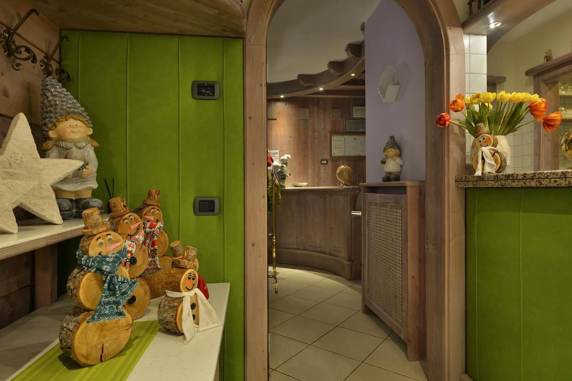 Lobby or reception in Hotel Piccolo Mondo