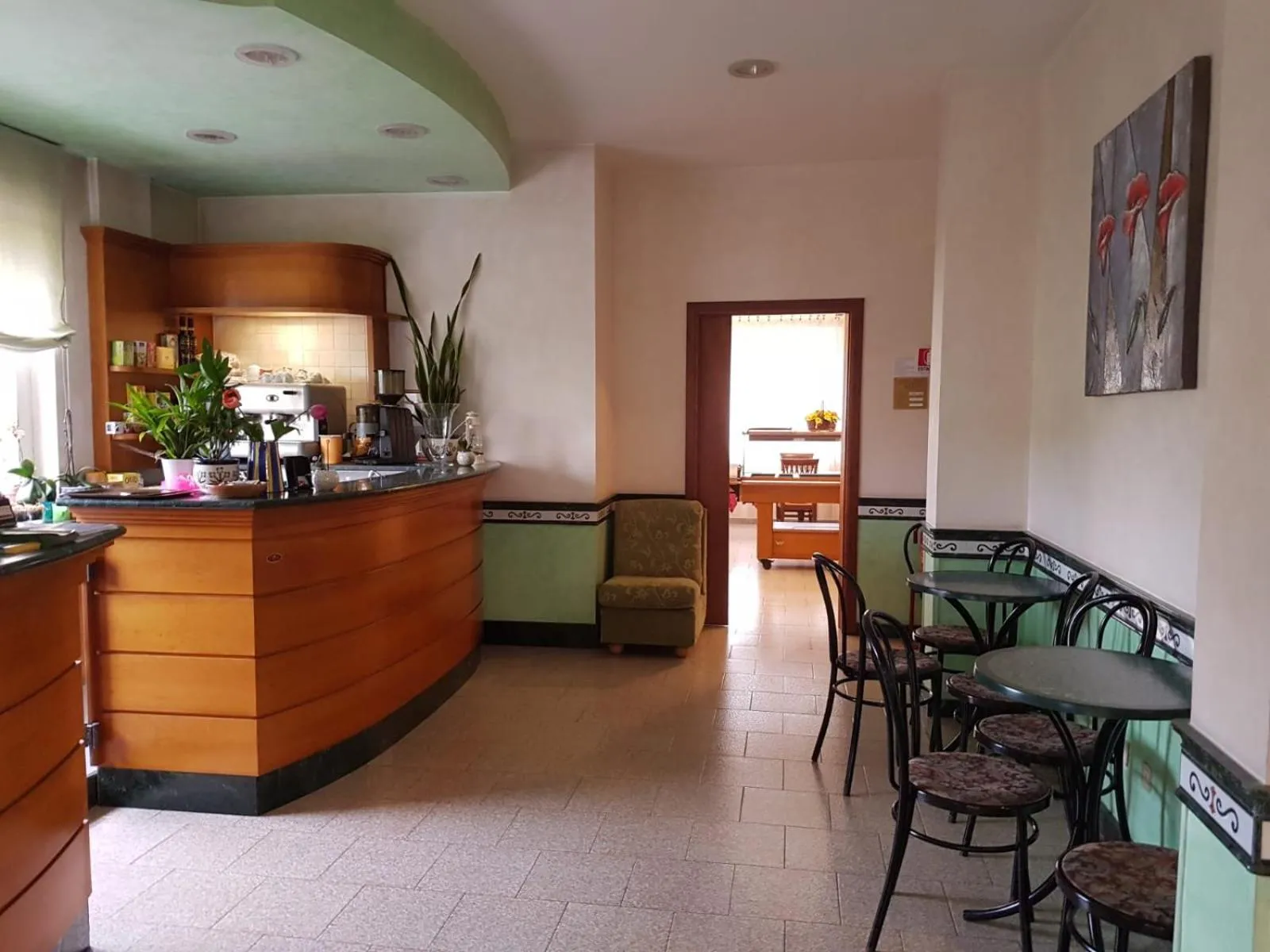 Lobby or reception in Hotel Patrizia