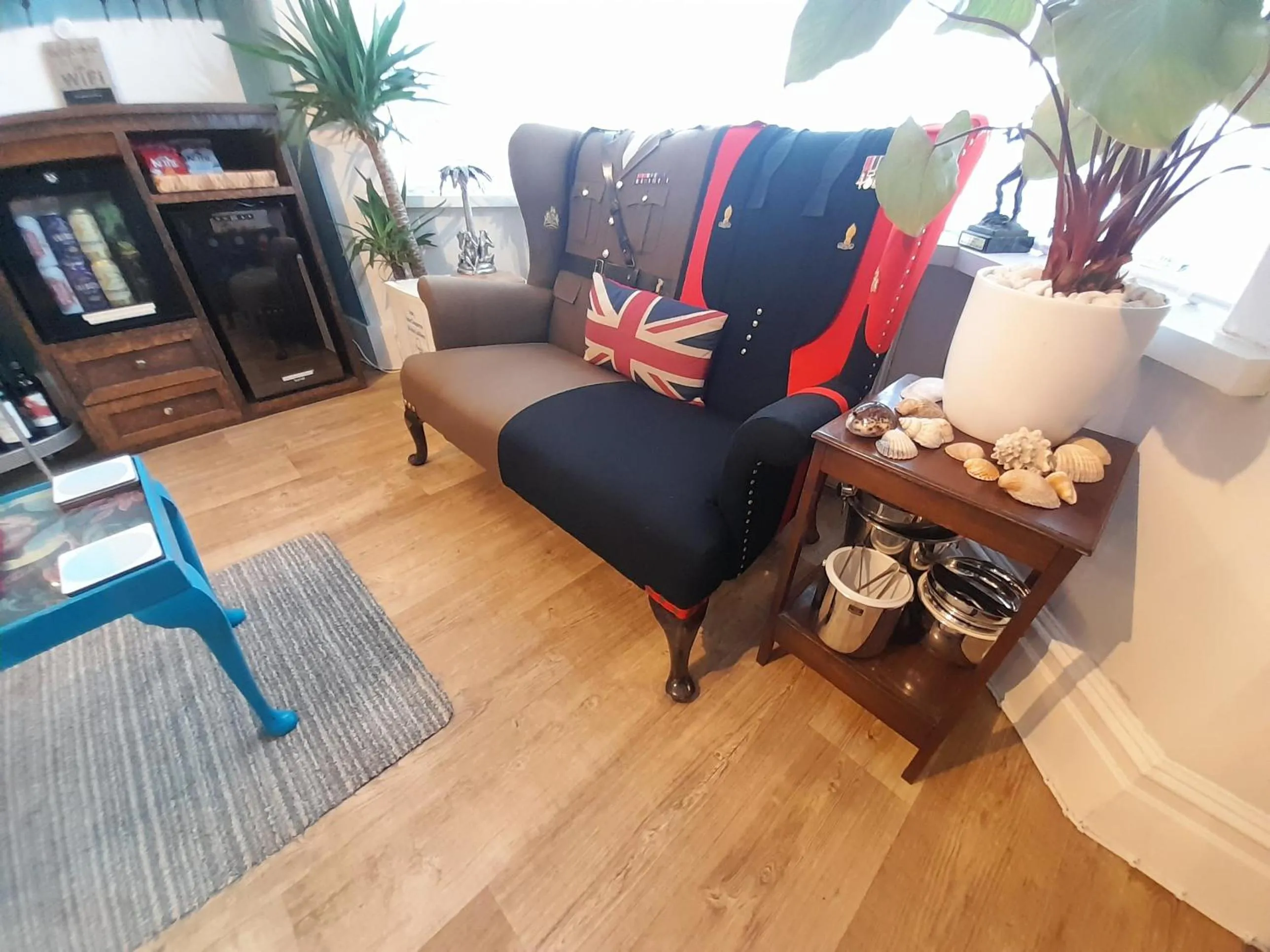 Living room in Torbay Guesthouse