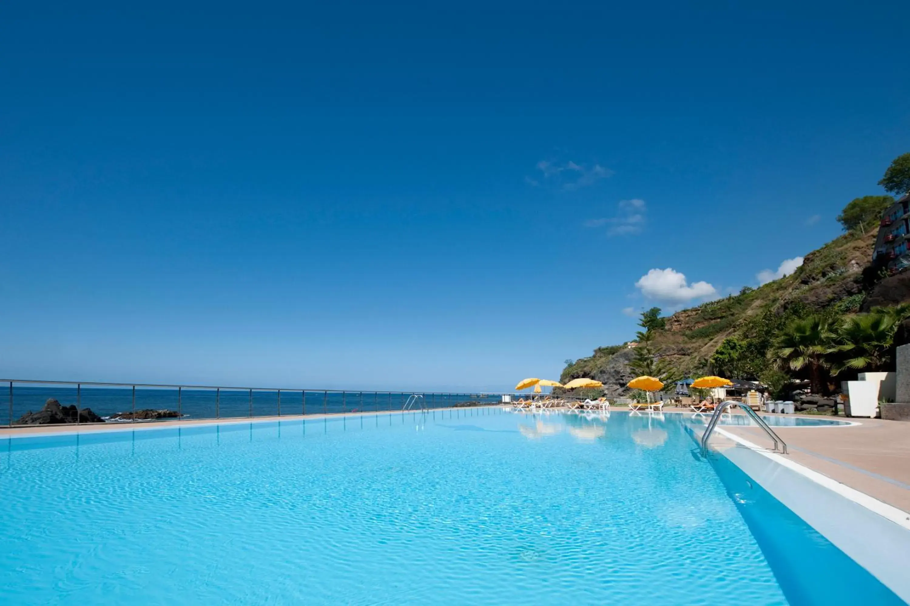 Pool view in Hotel Orca Praia - Adults Only Pool view in Hotel Orca Praia - Adults Only
