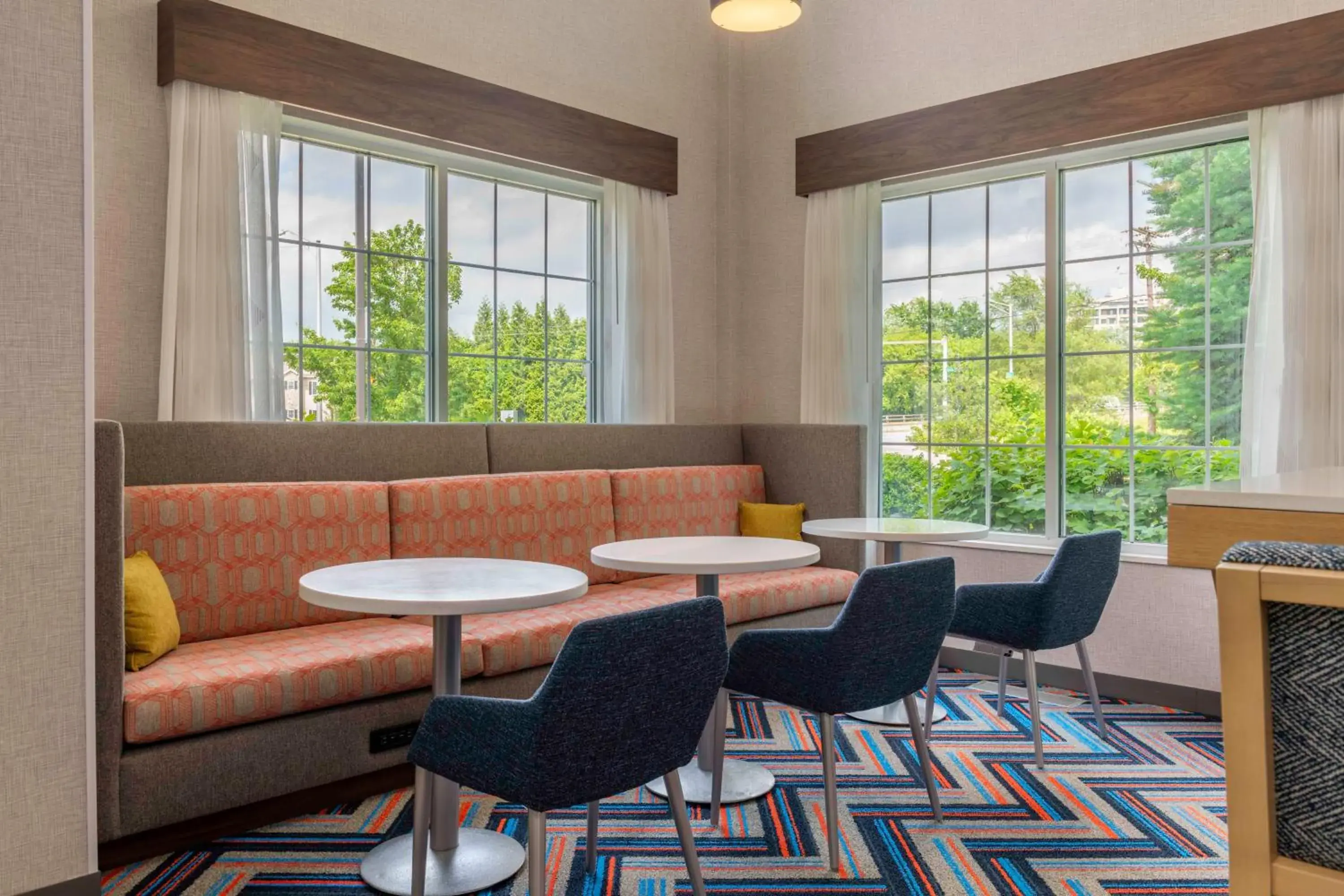 Lobby or reception in Hampton Inn Manchester Downtown Lobby or reception in Hampton Inn Manchester Downtown