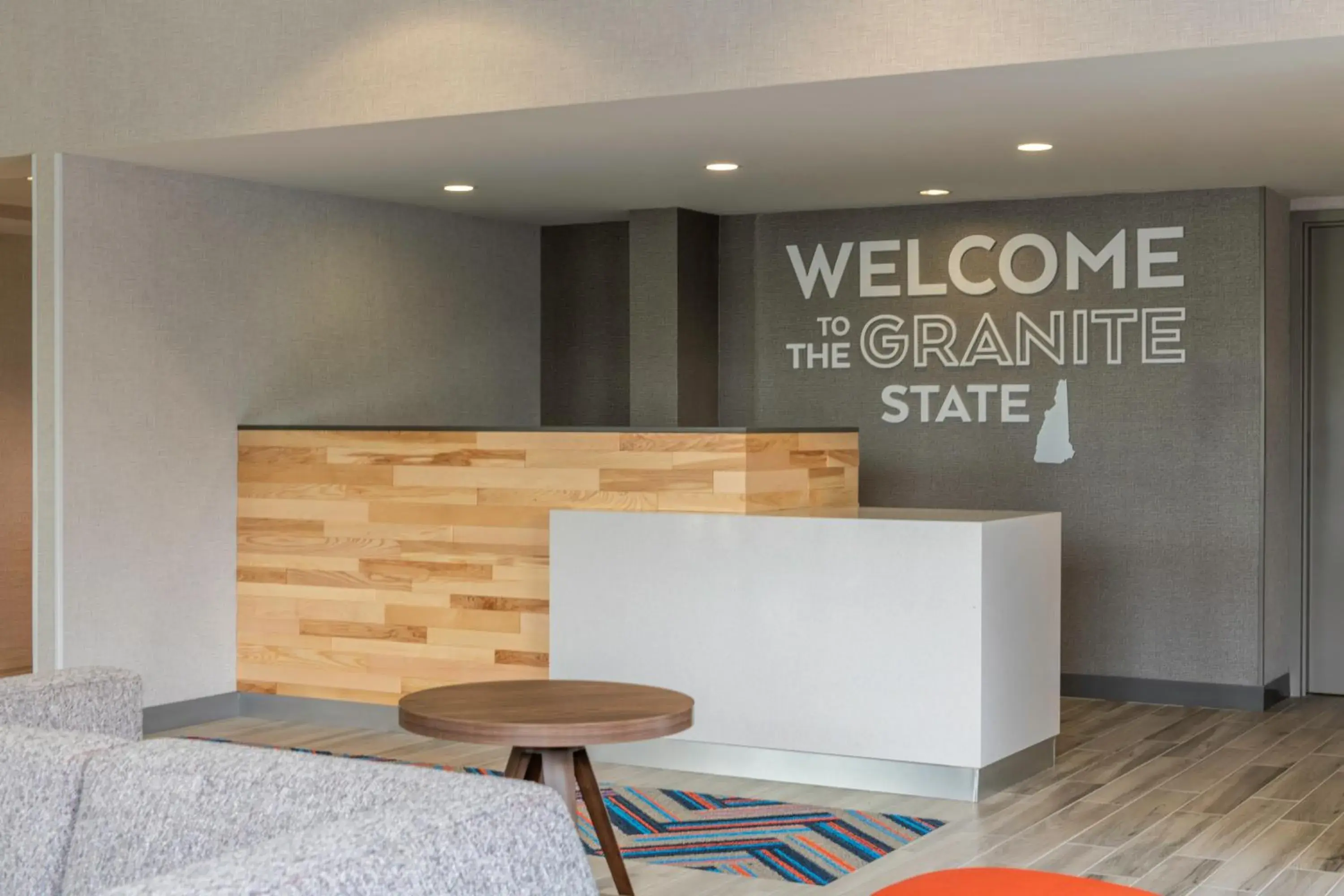 Lobby or reception in Hampton Inn Manchester Downtown Lobby or reception in Hampton Inn Manchester Downtown