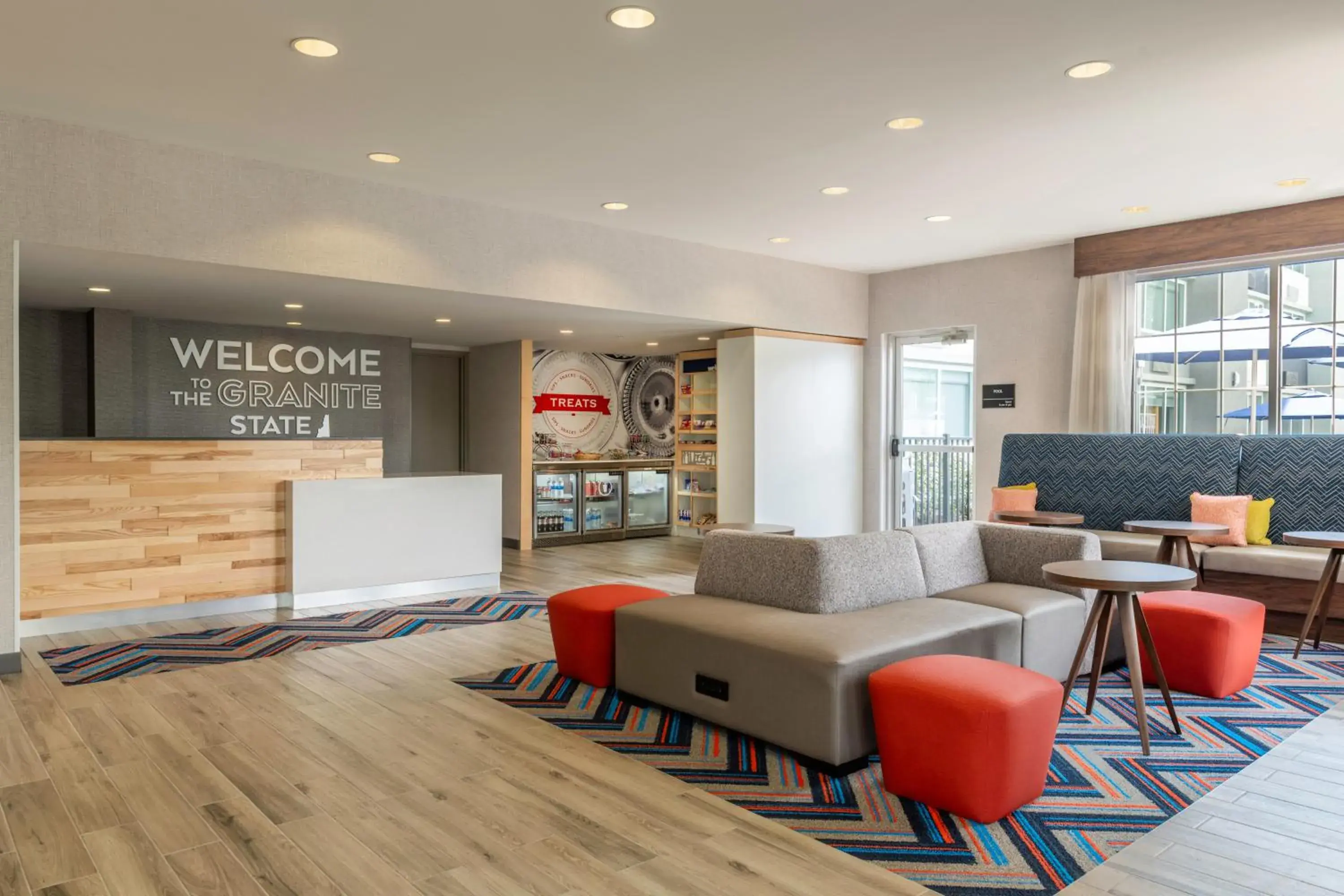 Lobby or reception in Hampton Inn Manchester Downtown Lobby or reception in Hampton Inn Manchester Downtown