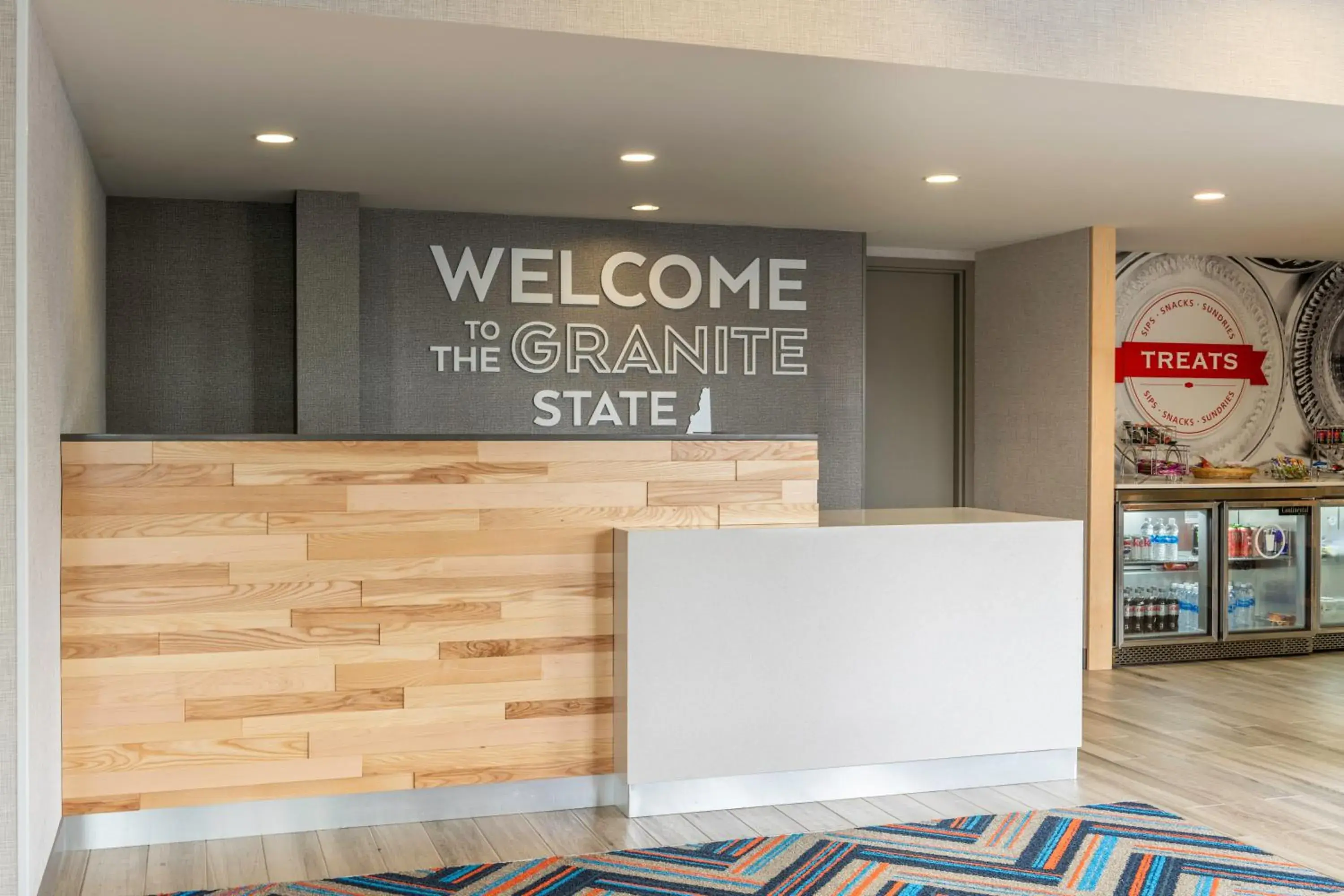 Lobby or reception in Hampton Inn Manchester Downtown Lobby or reception in Hampton Inn Manchester Downtown