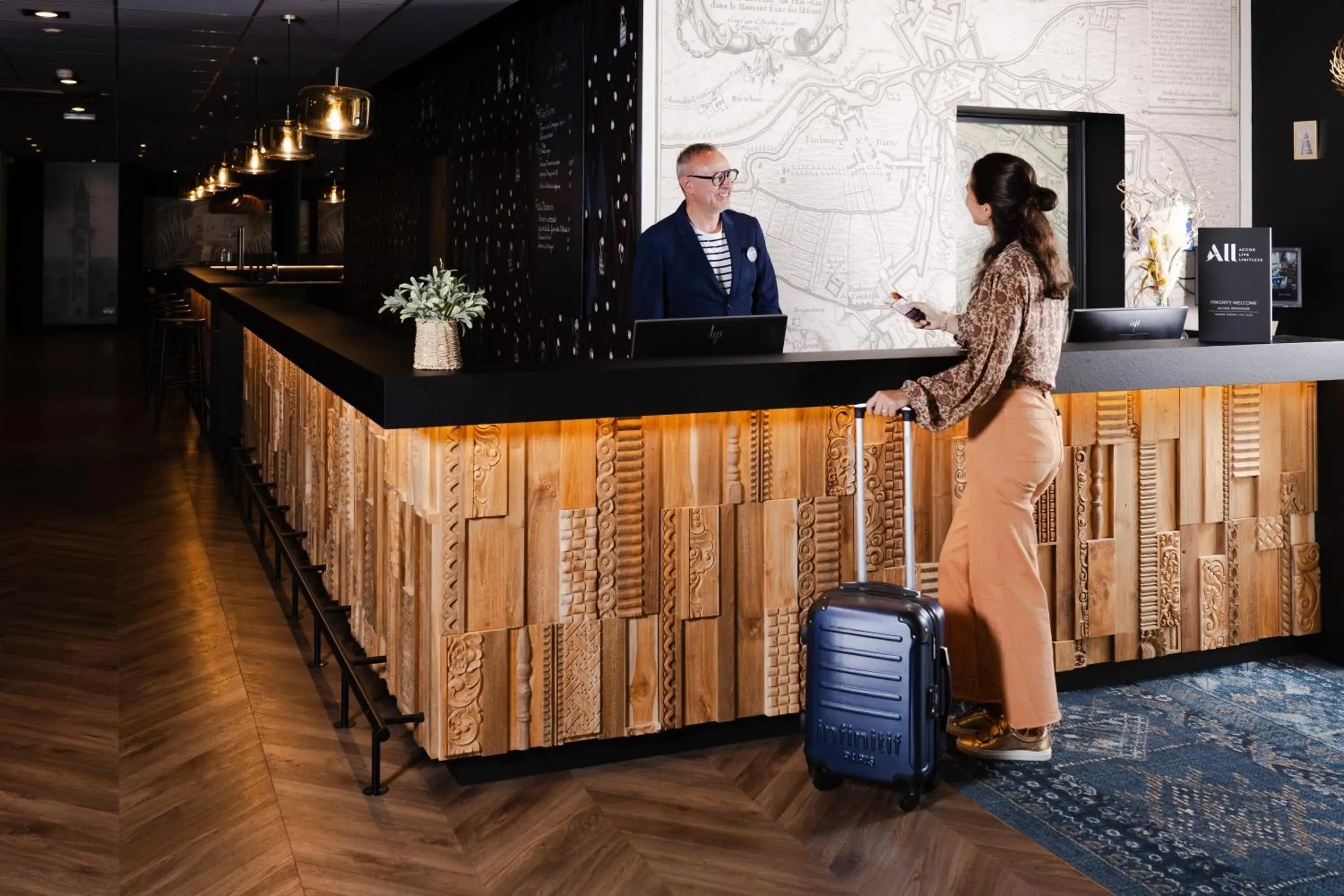 Lobby or reception in Mercure Valenciennes Centre Lobby or reception in Mercure Valenciennes Centre