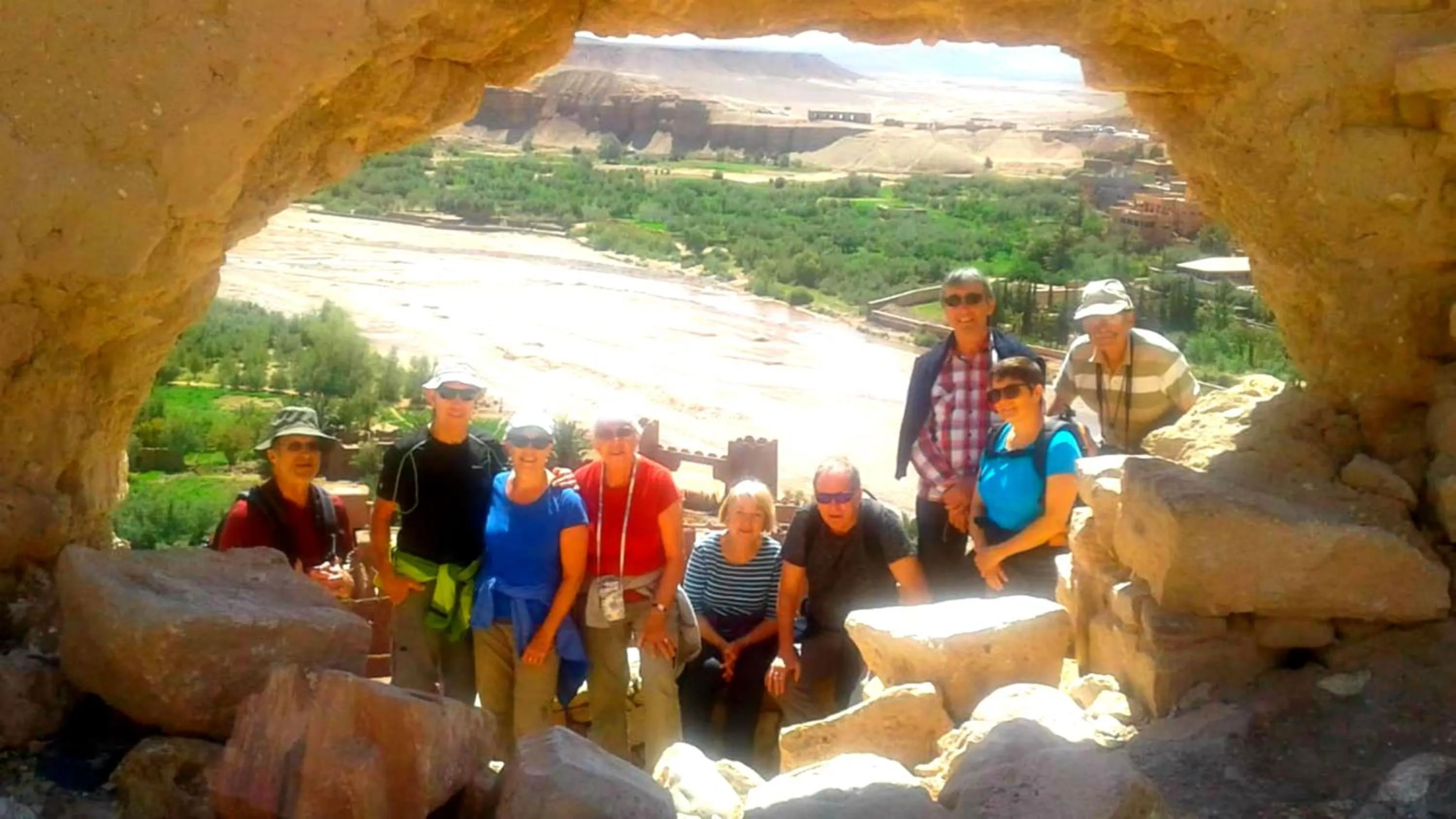 Off site in Kasbah La Datte D'or