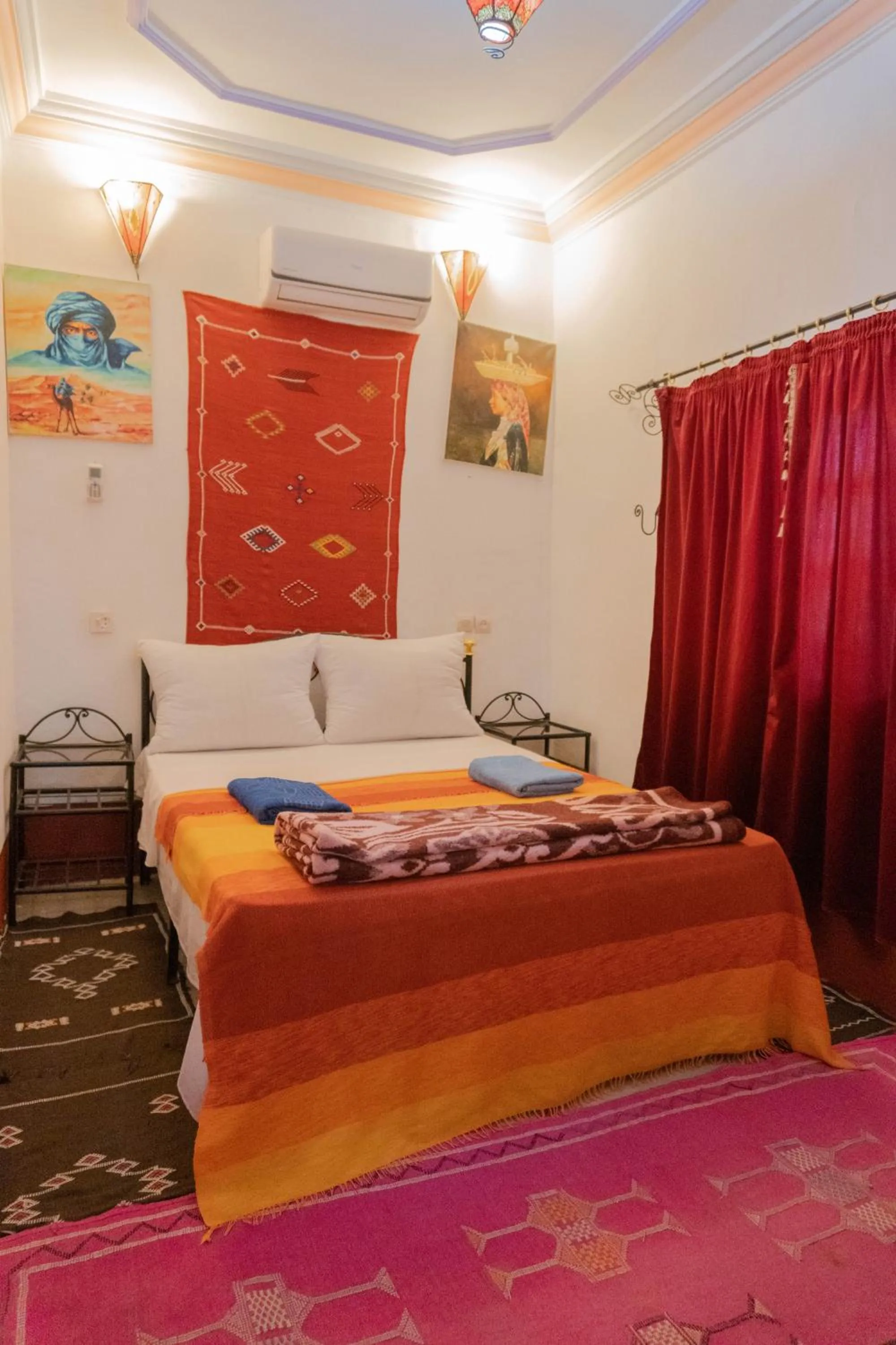 Bed in Kasbah La Datte D'or
