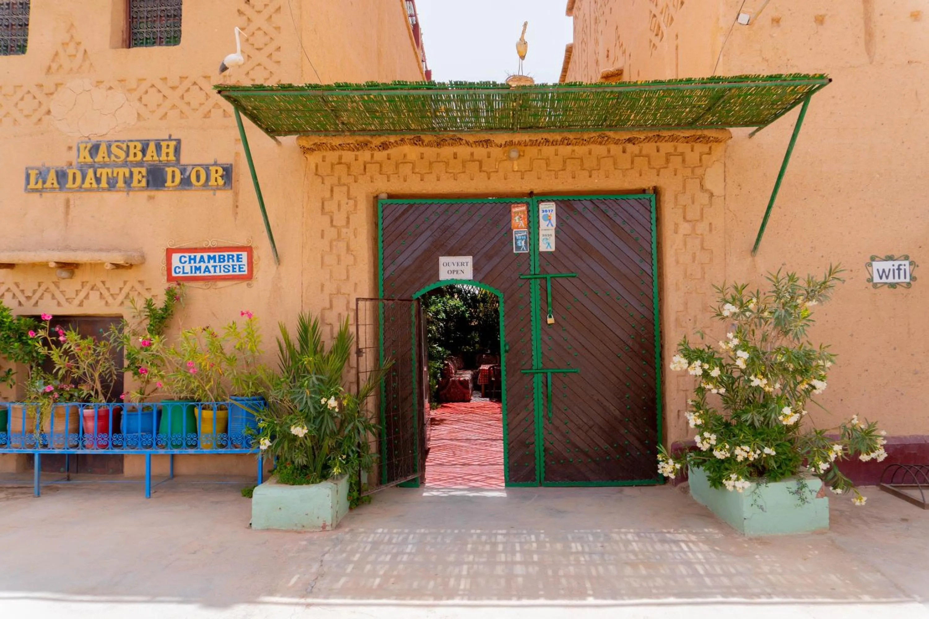 Facade/entrance in Kasbah La Datte D'or