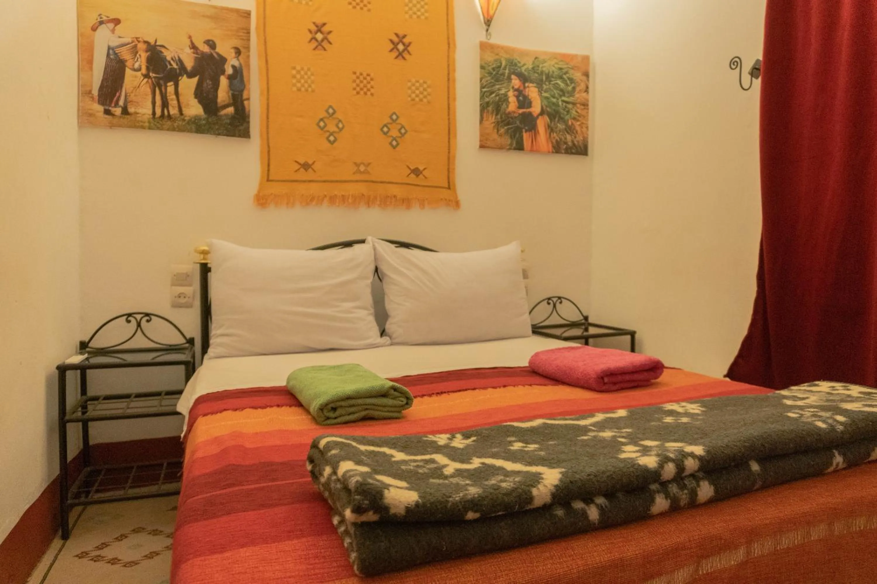 Bed in Kasbah La Datte D'or
