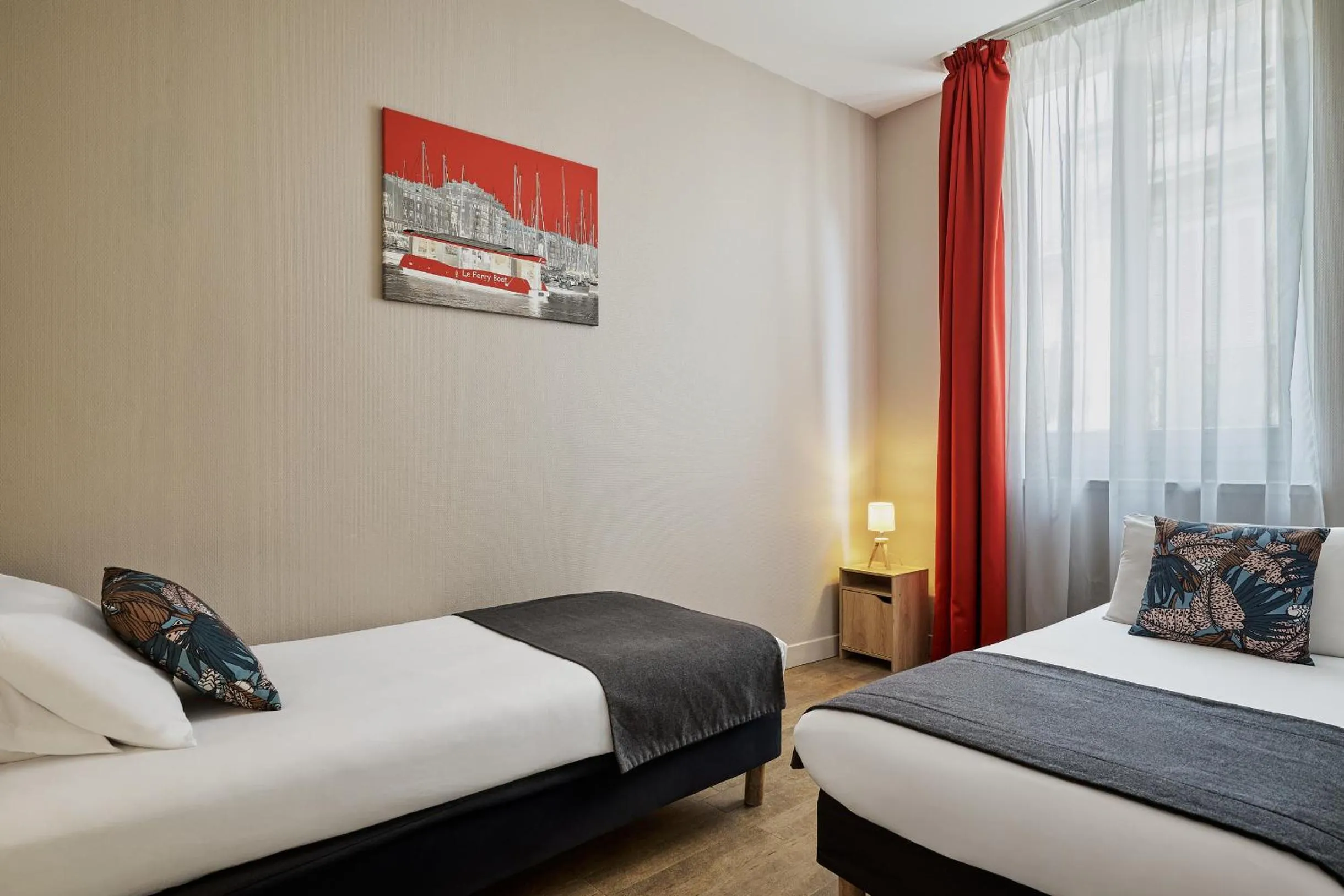 Bedroom, Bed in Hotel Marsiho by Happyculture