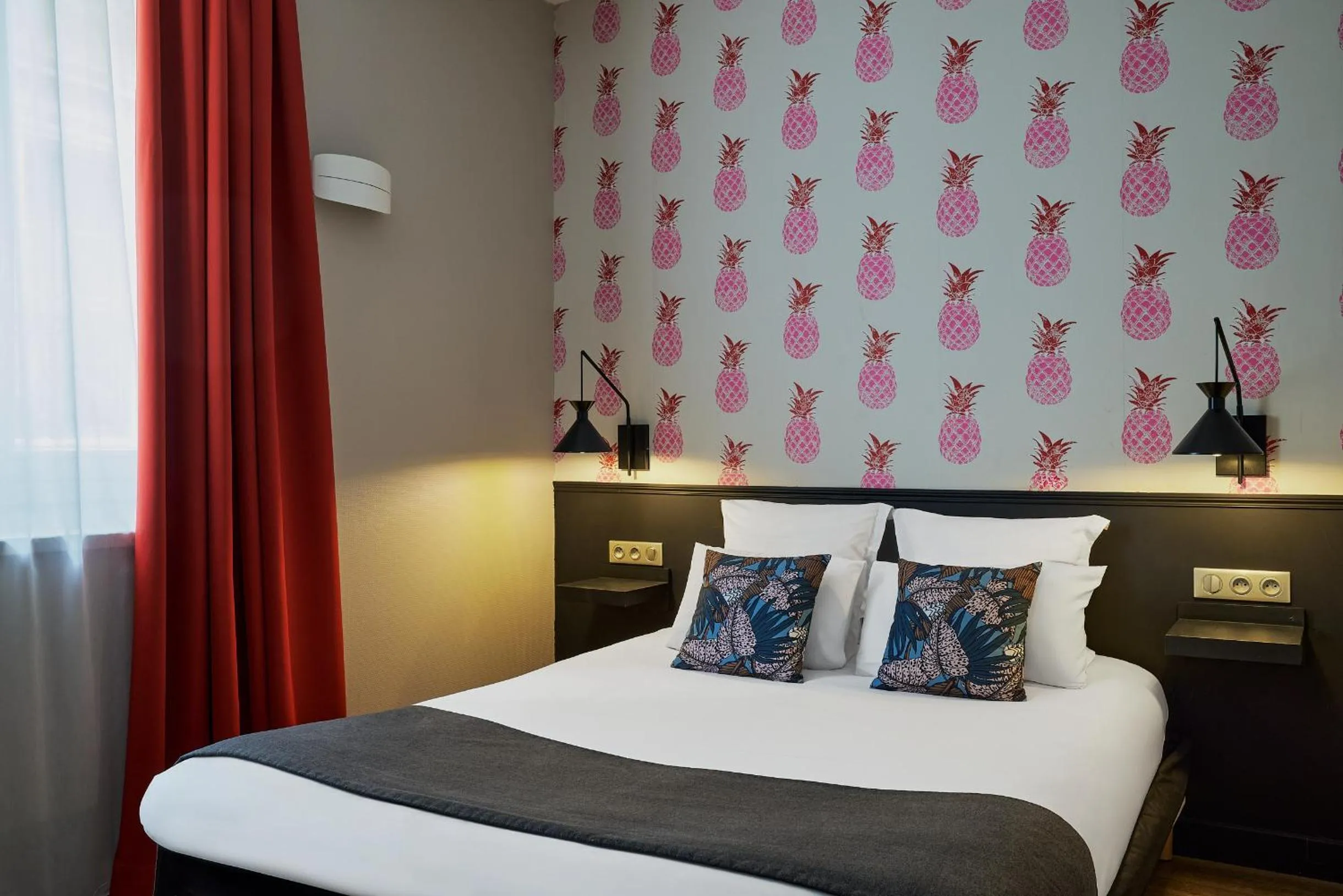 Bedroom, Bed in Hotel Marsiho by Happyculture