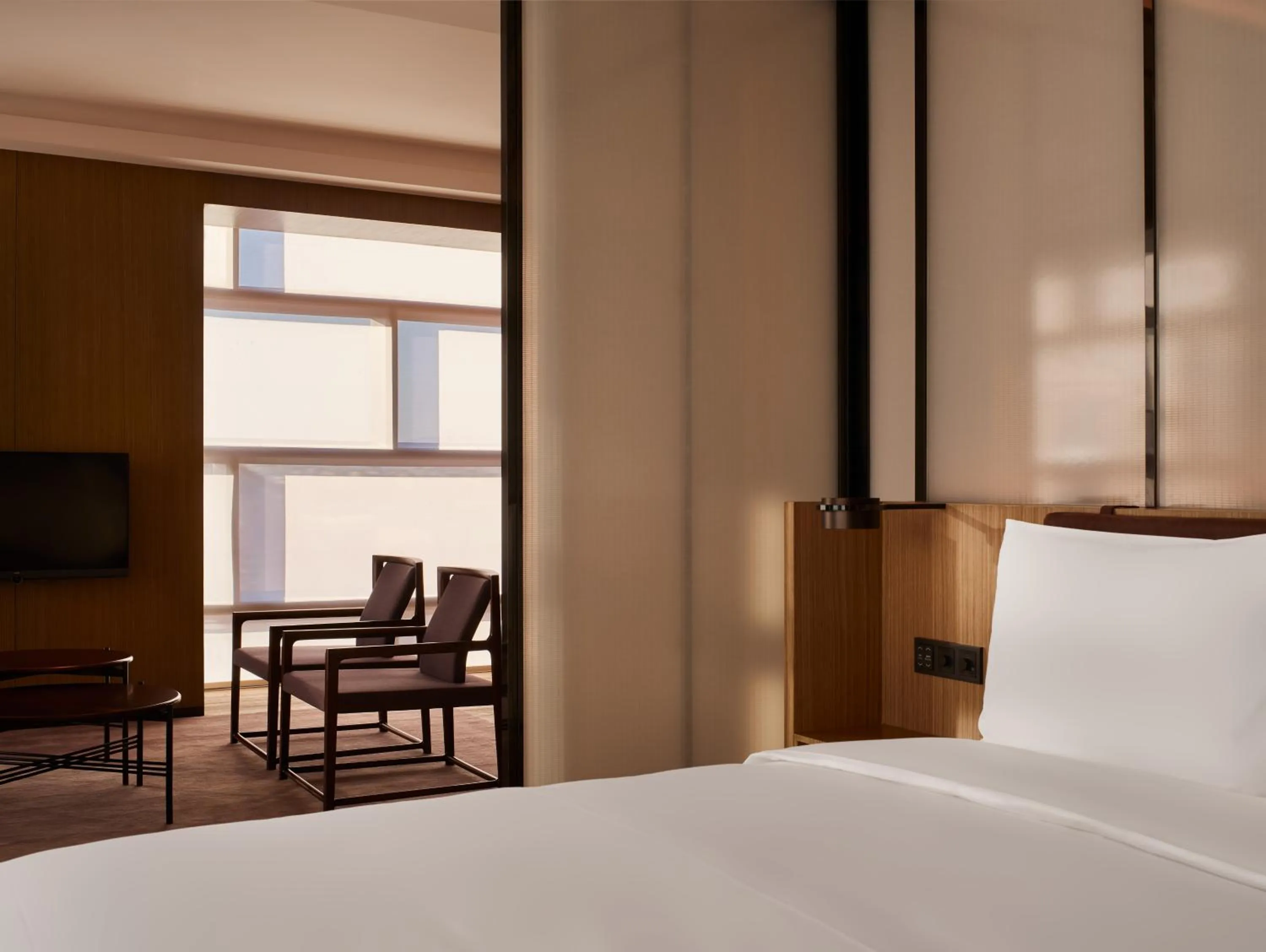 People, Bed in The PuXuan Hotel and Spa