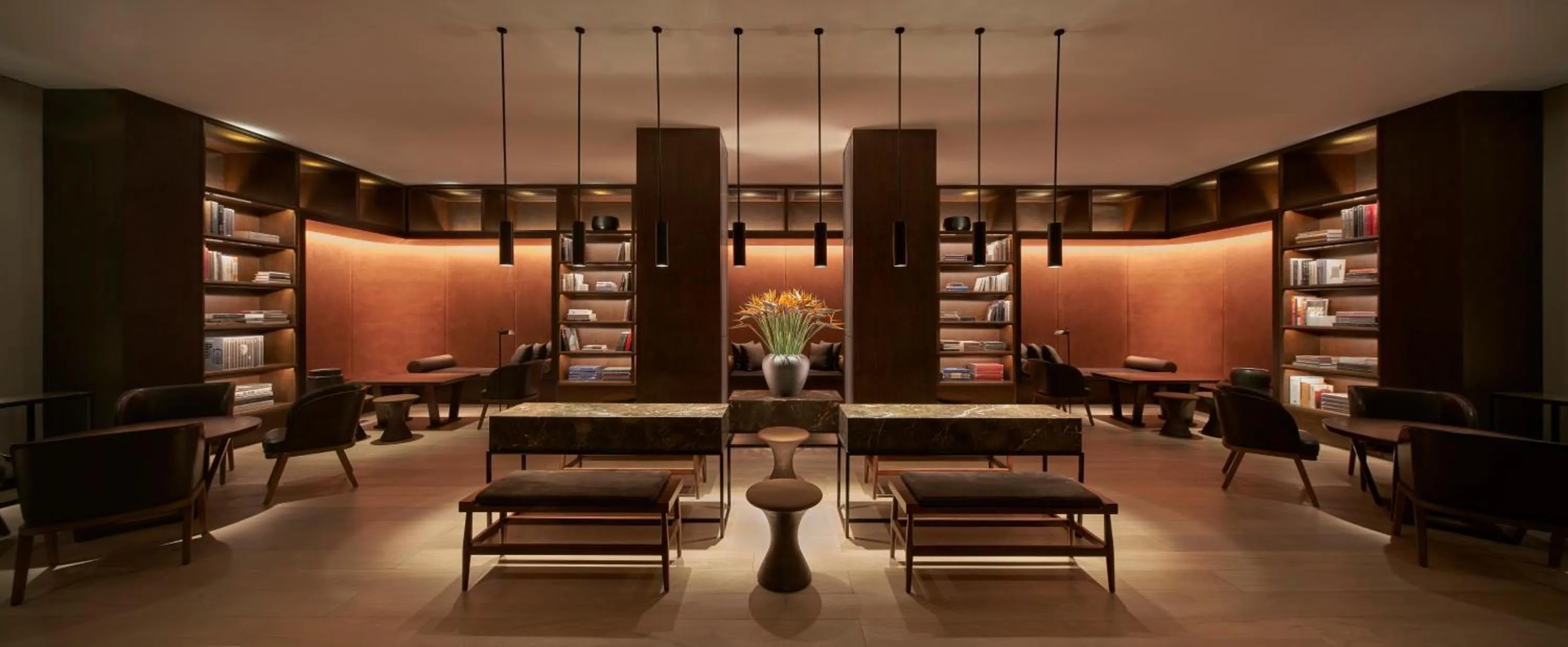 Library in The PuXuan Hotel and Spa