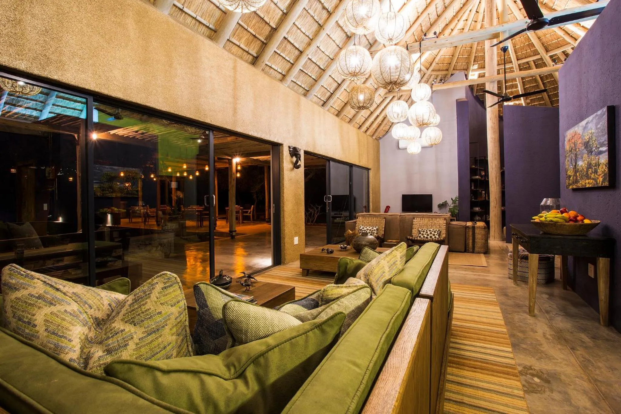 Lounge or bar in Klaserie Drift Misava