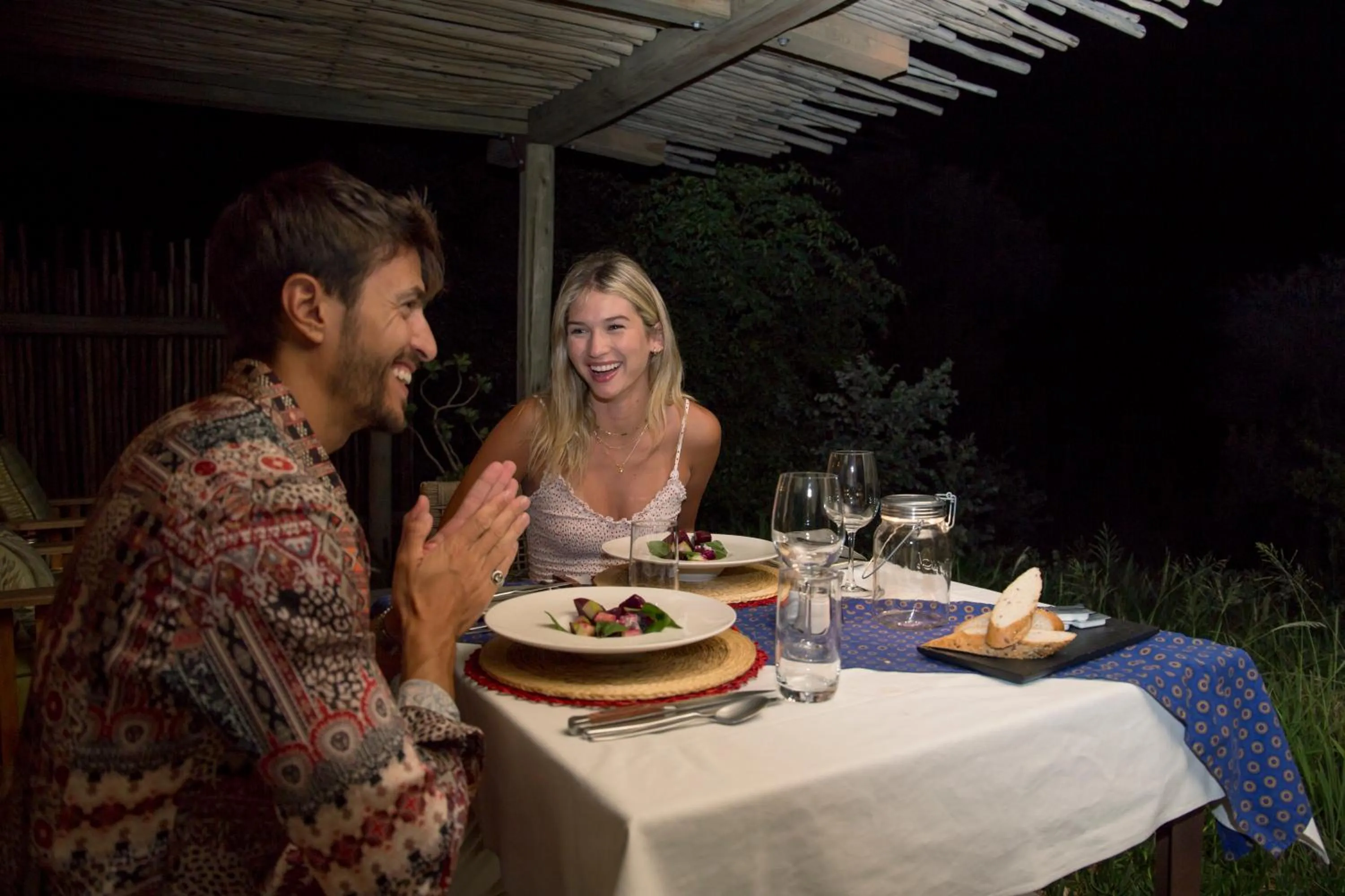 Dinner in Klaserie Drift Misava