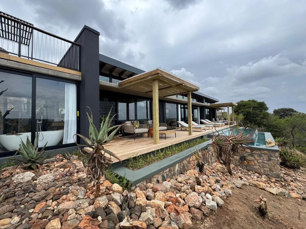 Balcony/Terrace in Klaserie Drift Misava