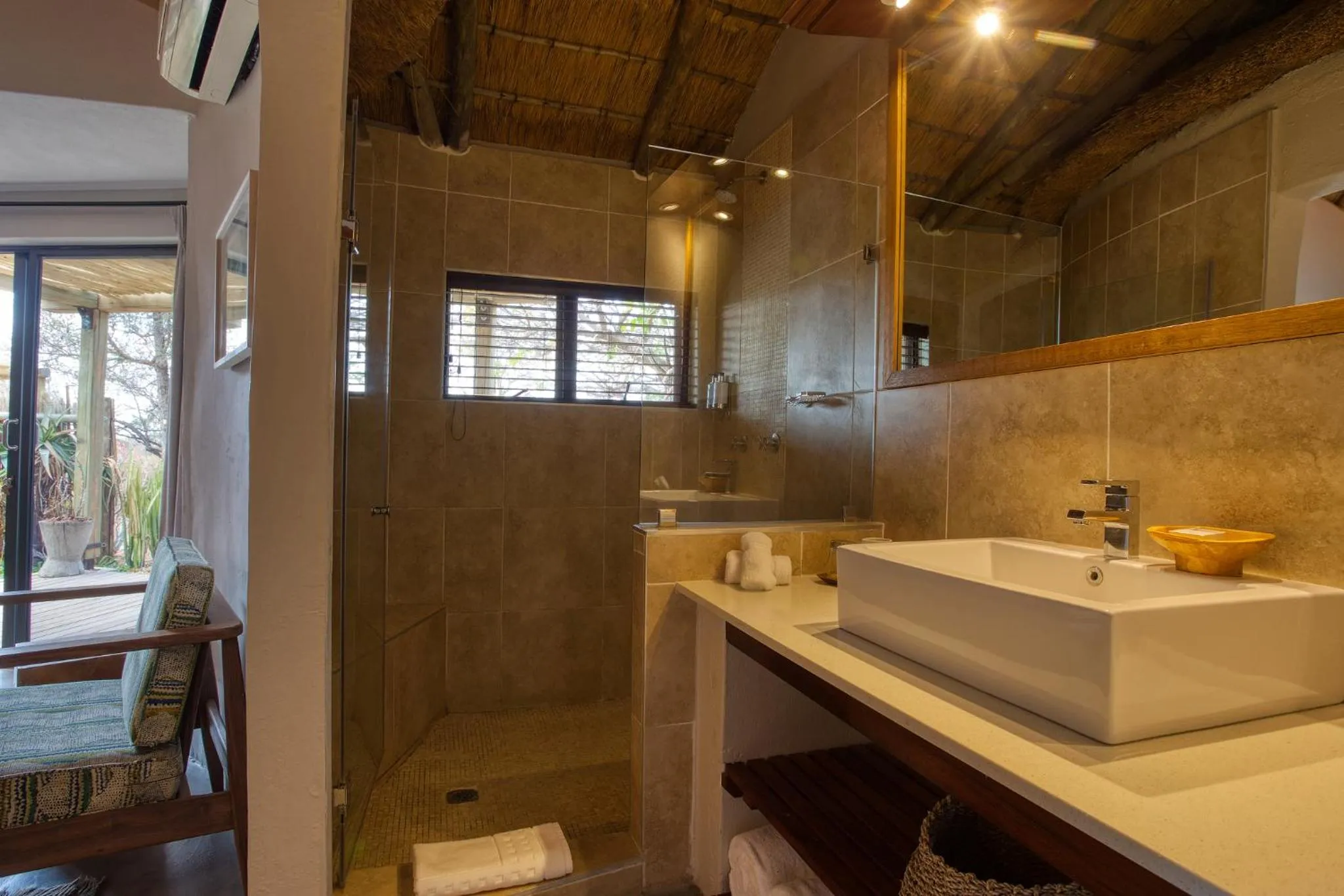 Shower in Klaserie Drift Misava