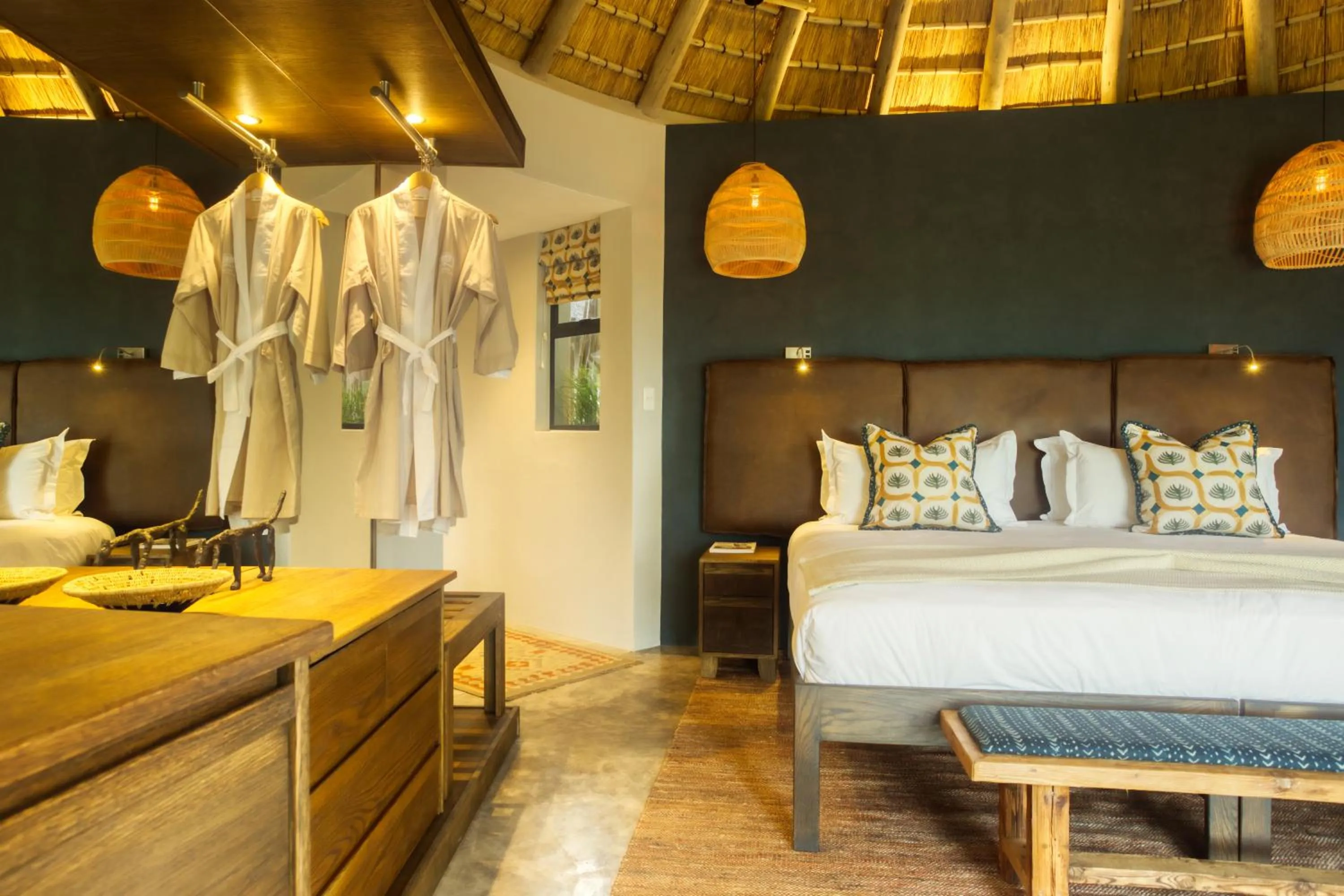 Garden view, Bed in Klaserie Drift Misava