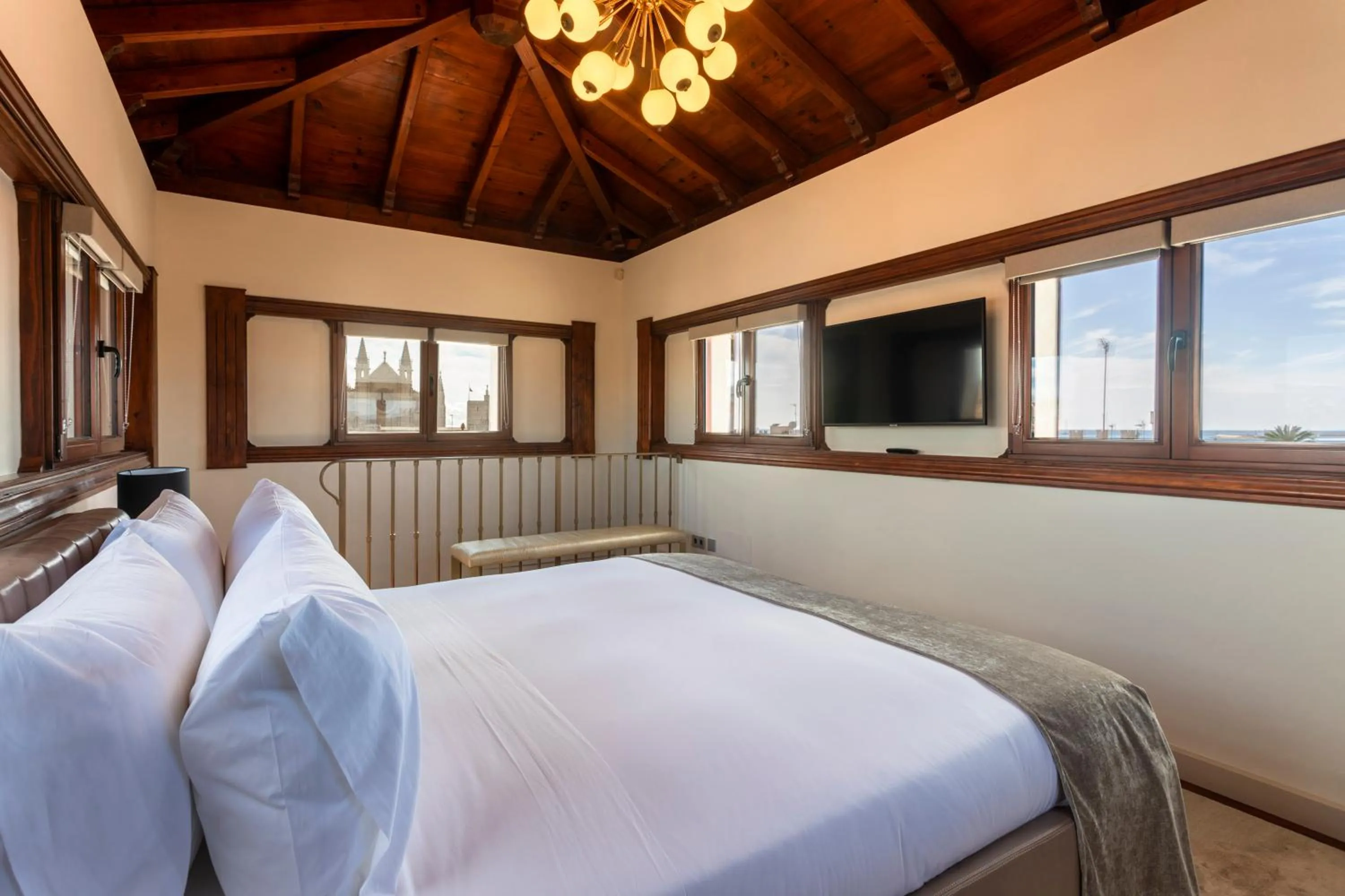 View (from property/room), Bed in Palacio Can Marqués by Puro