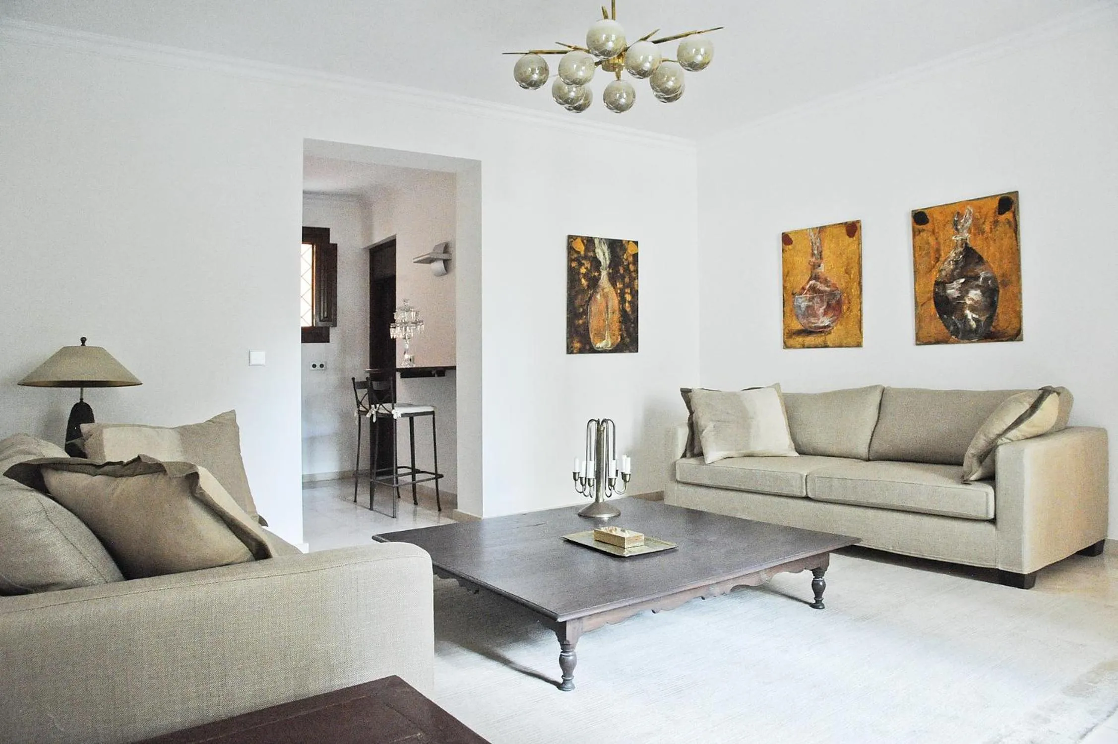 Living room in Palacio Can Marqués by Puro