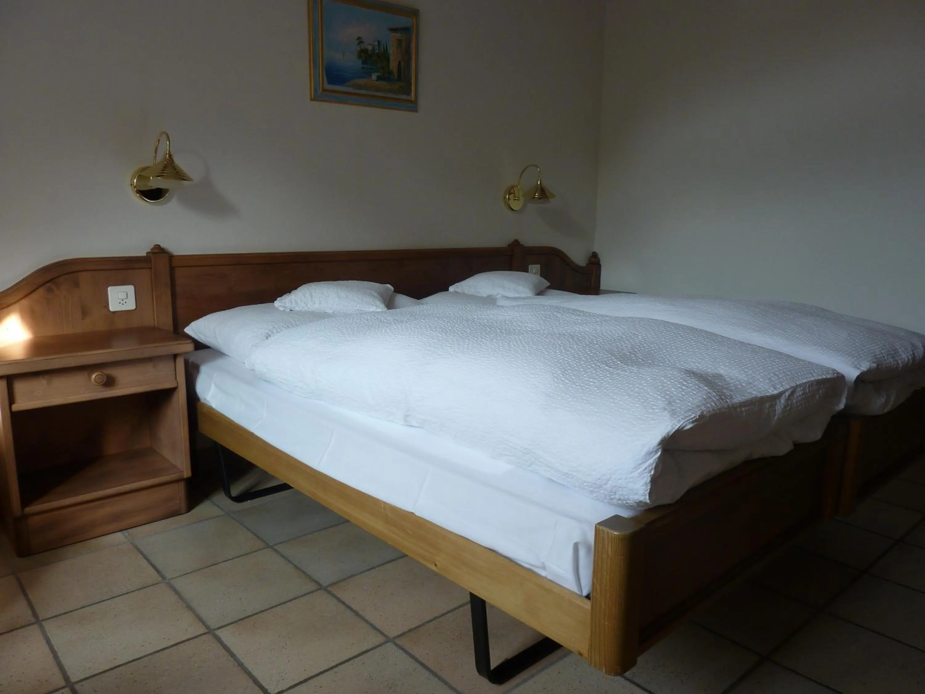 Bed in Gasthof Löwen