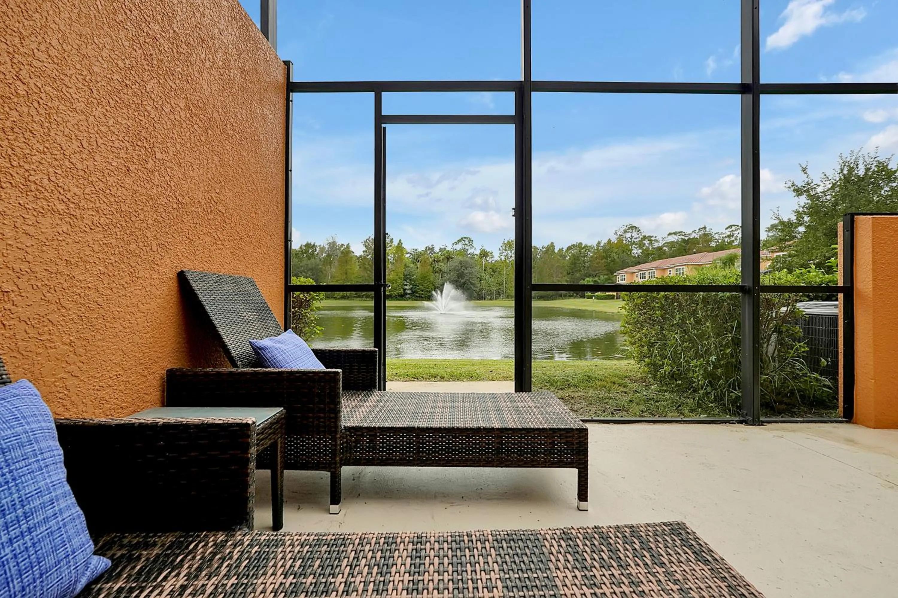 Patio in Regal Oaks A Clc World Resort - Kissimmee