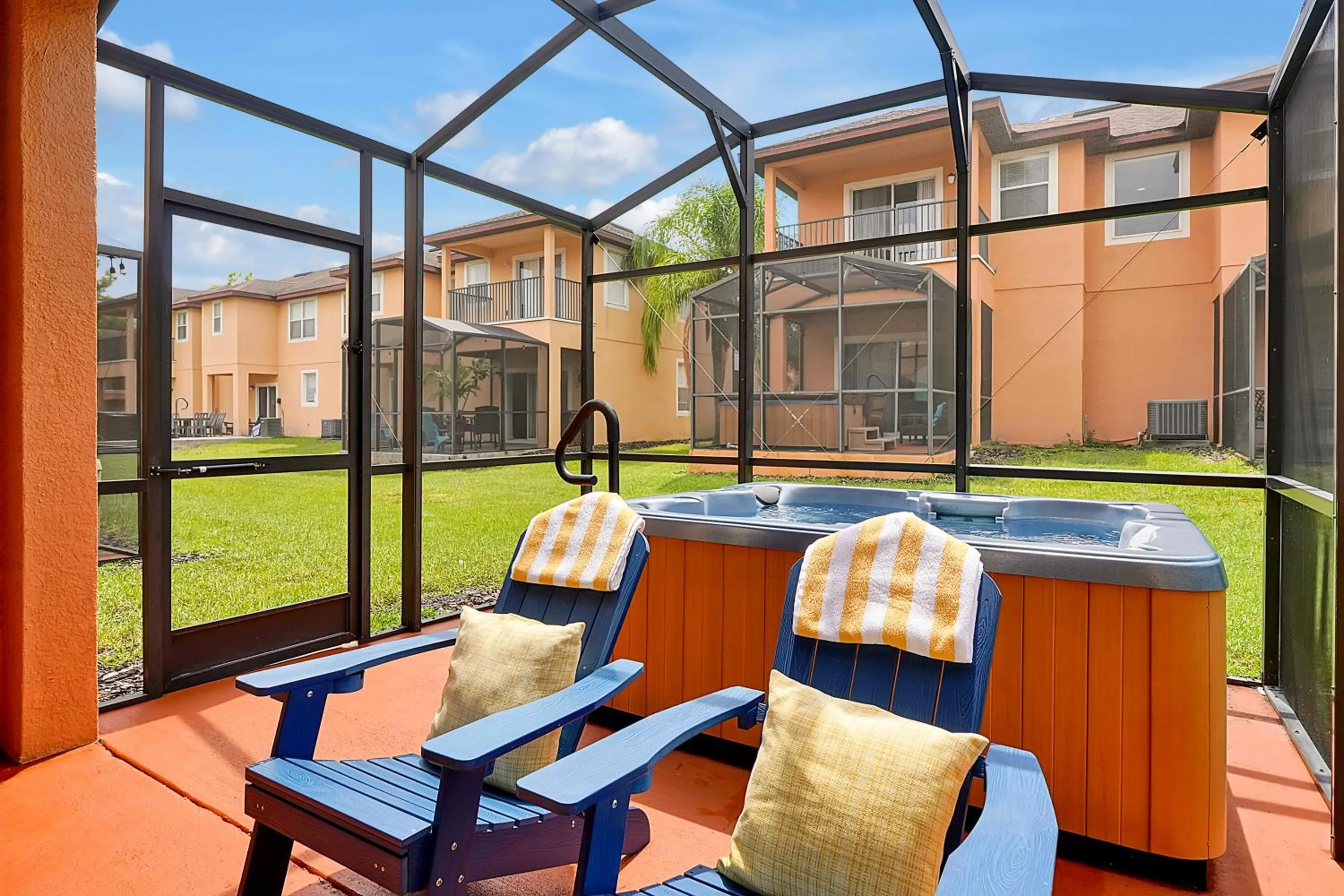 Patio in Regal Oaks A Clc World Resort - Kissimmee