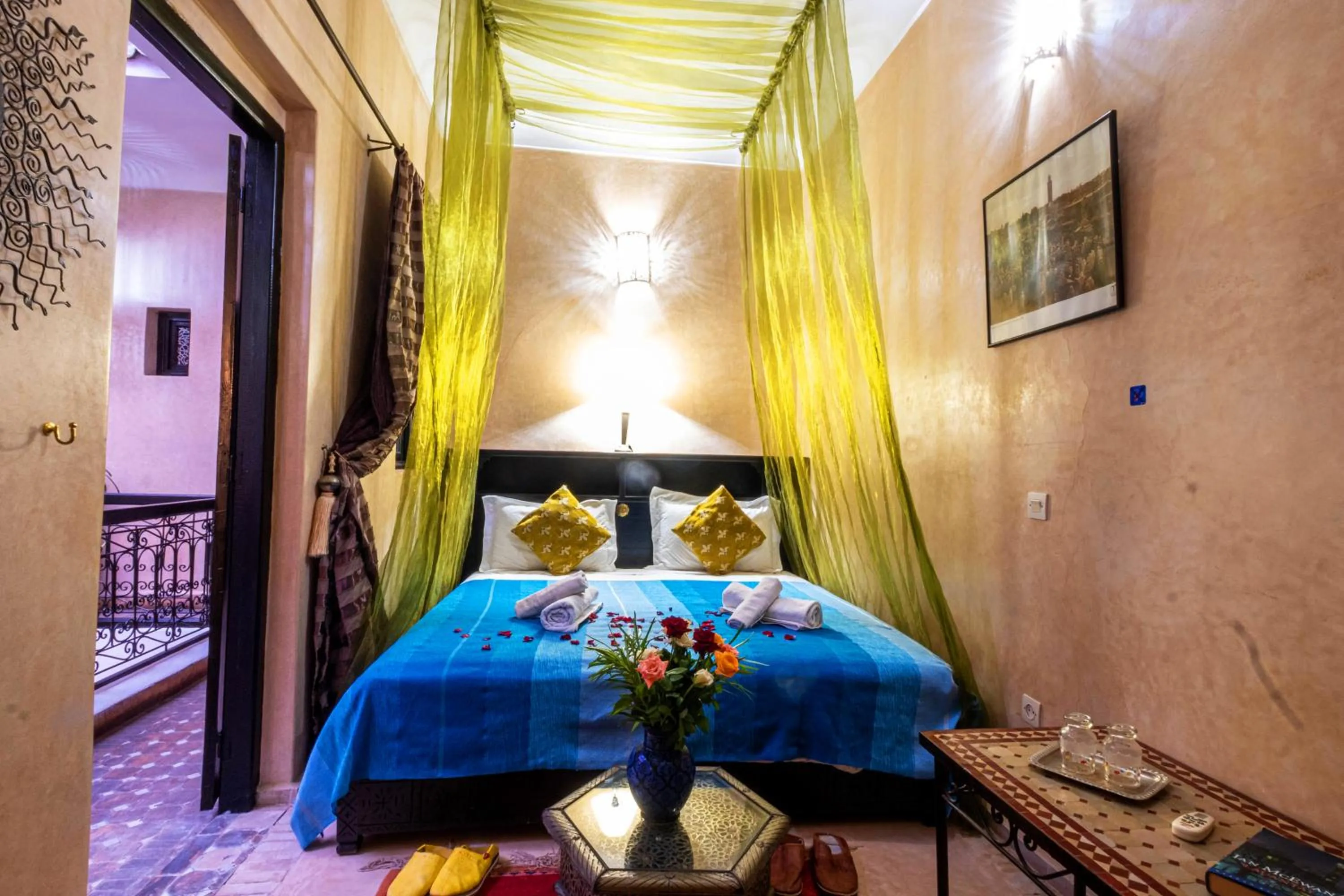 Bed in Riad ViewPoint