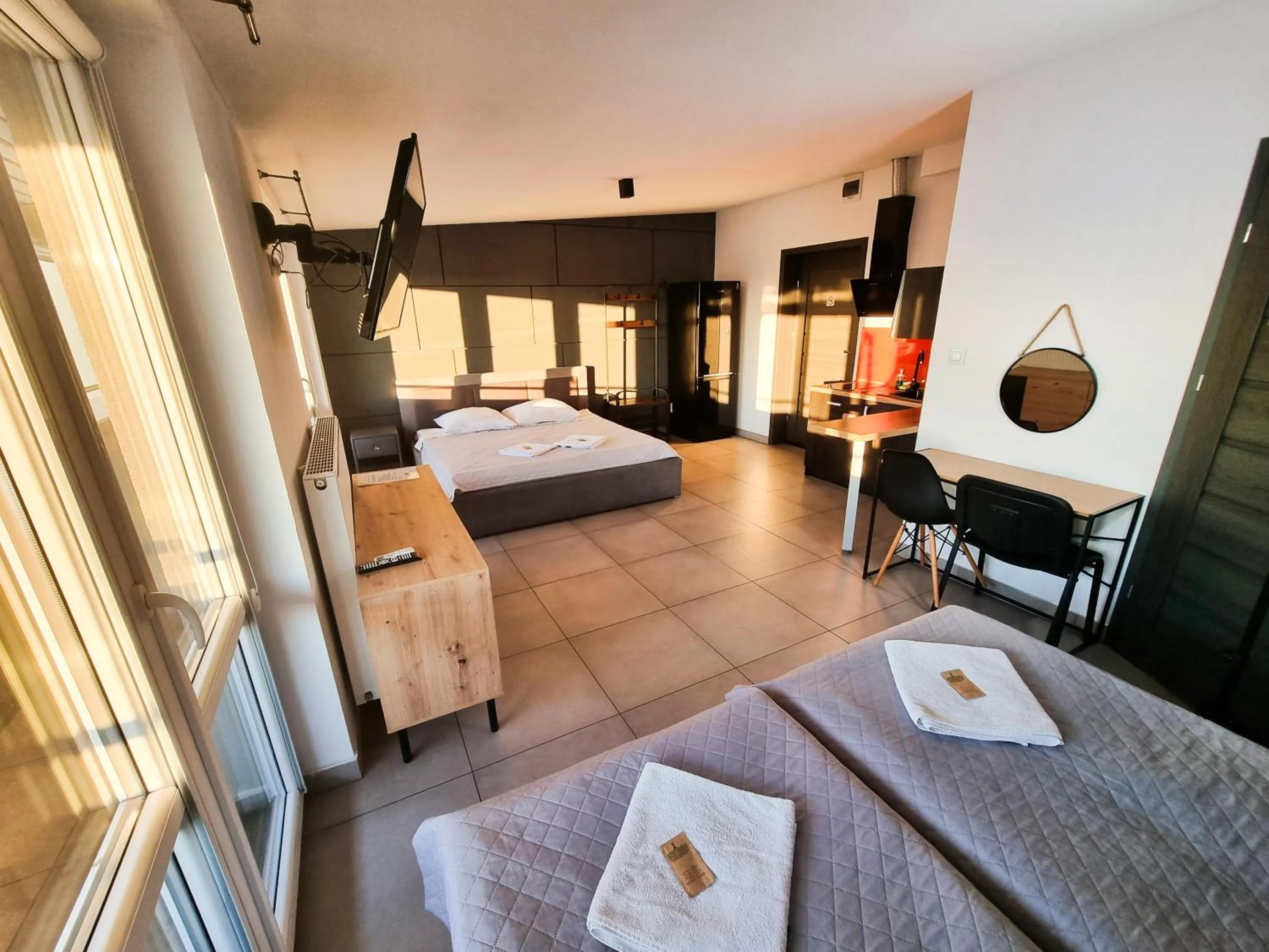 Bed in Orange Tree Hotel