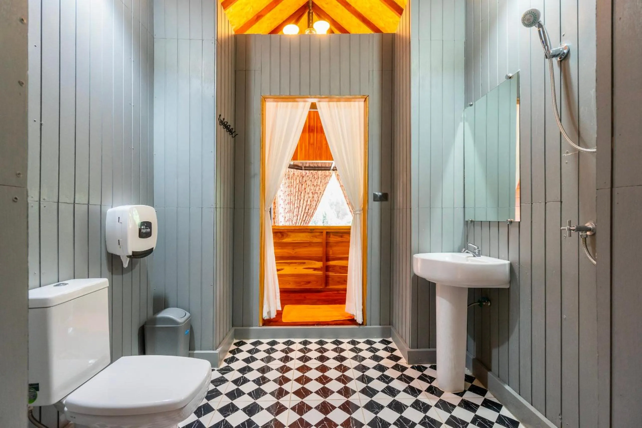 Shower in The For Rest Resort