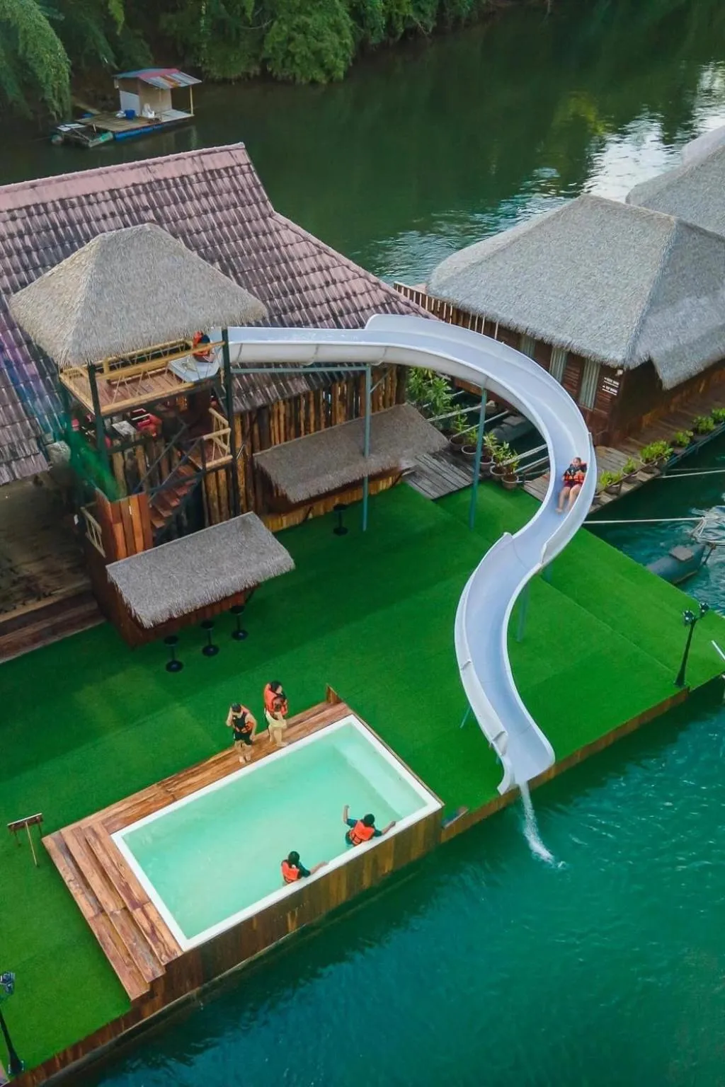 Swimming pool in The For Rest Resort