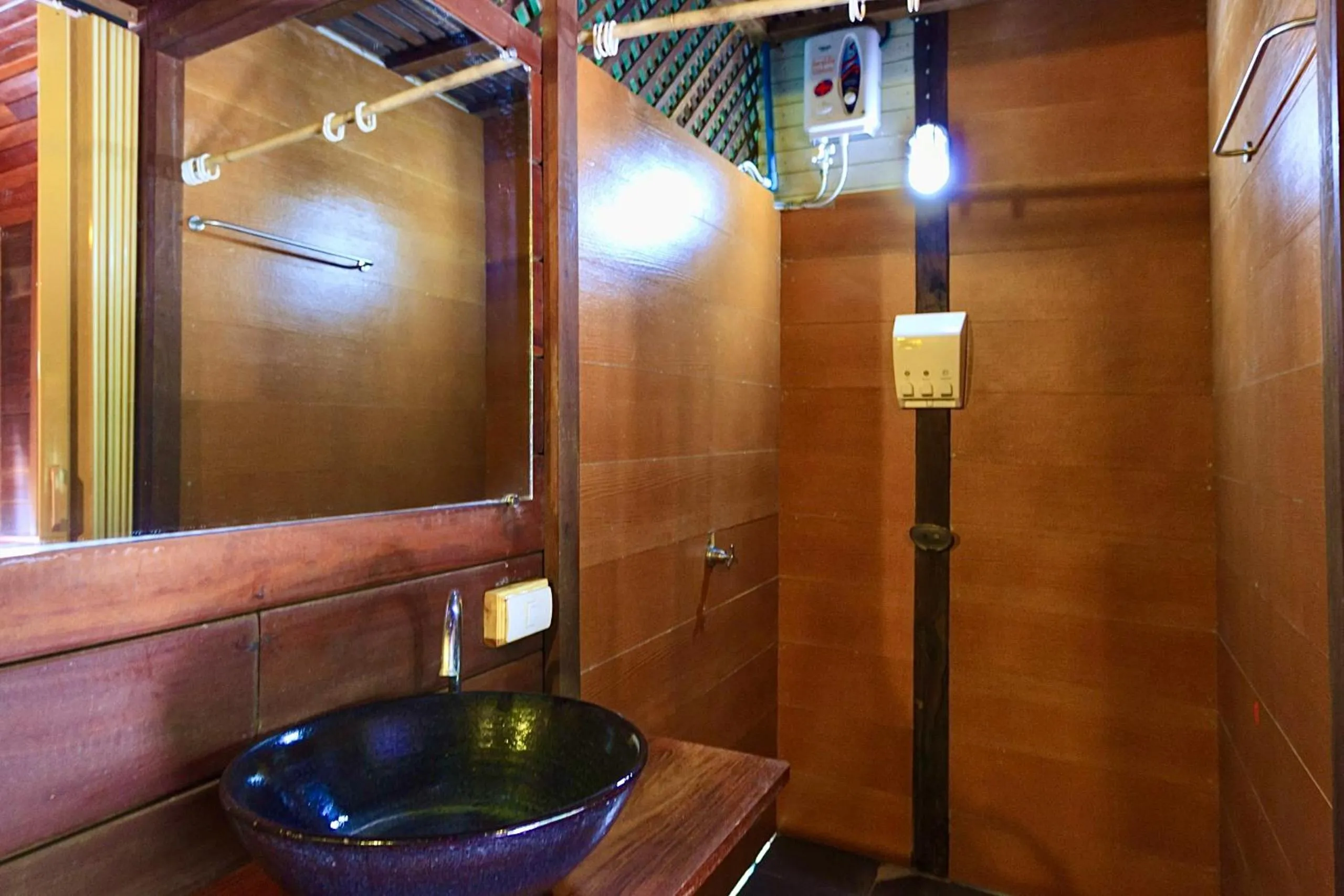 Shower in The For Rest Resort