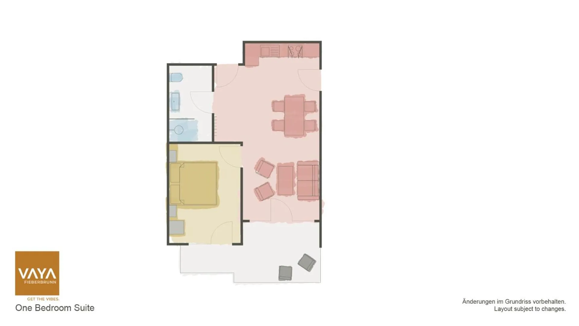 Floor plan in VAYA Fieberbrunn