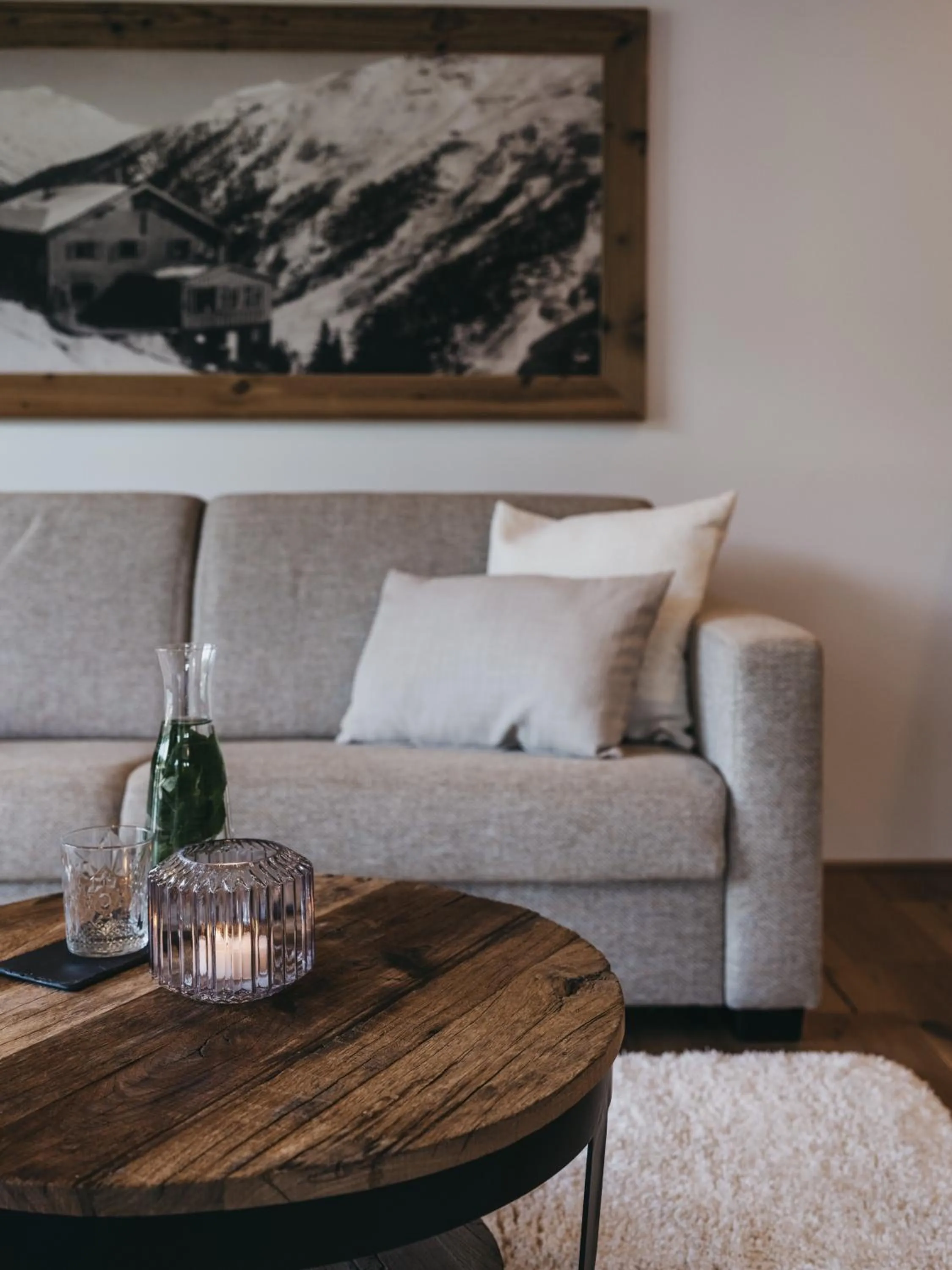 Living room in VAYA Fieberbrunn