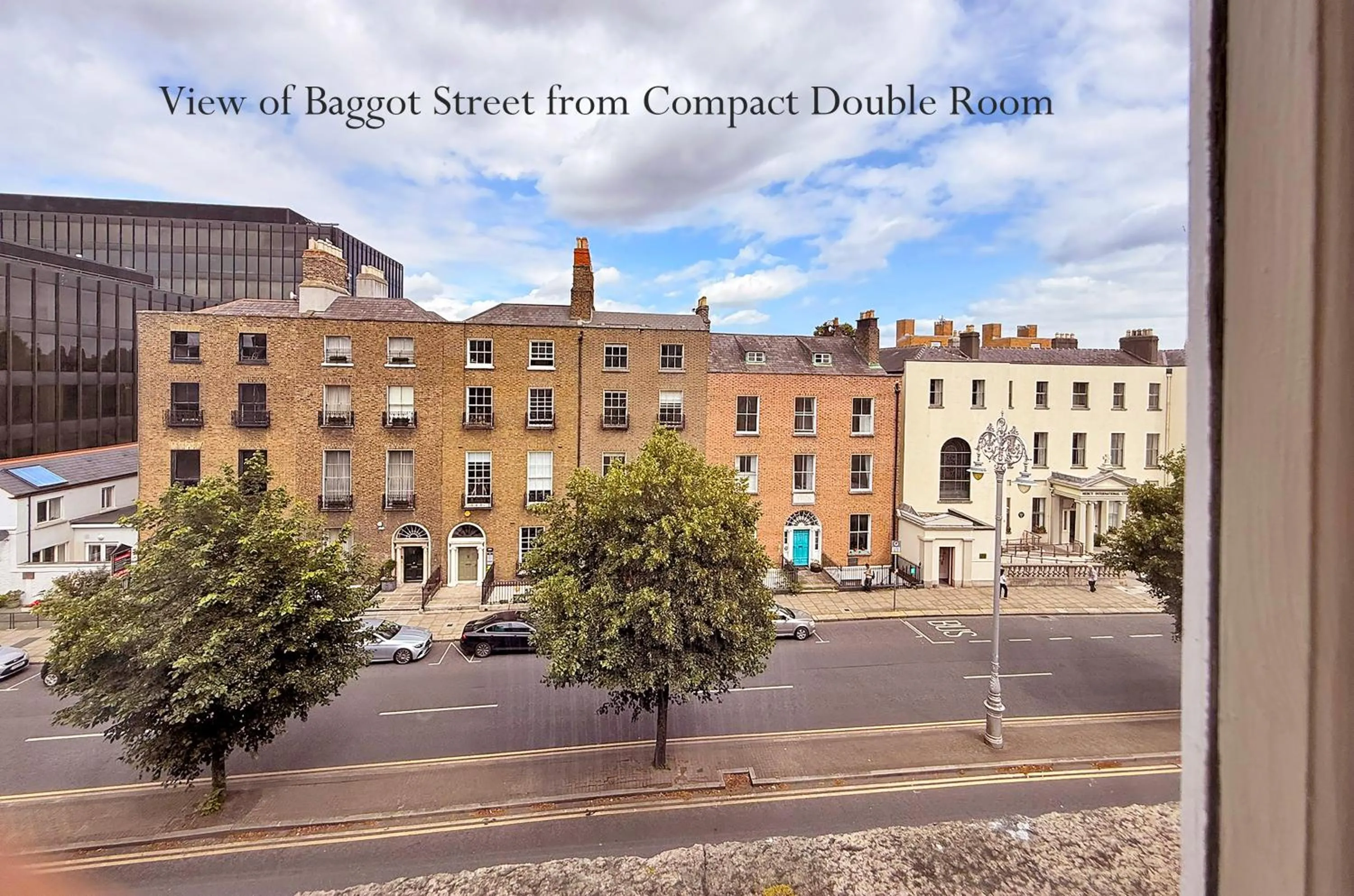 View (from property/room) in Baggot Court Townhouse
