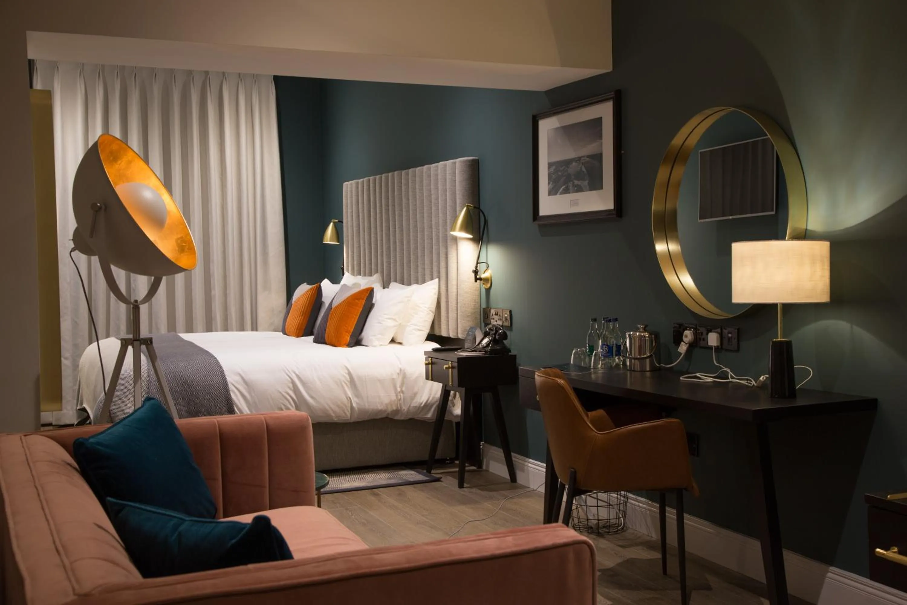 Bed in The Bedford Townhouse