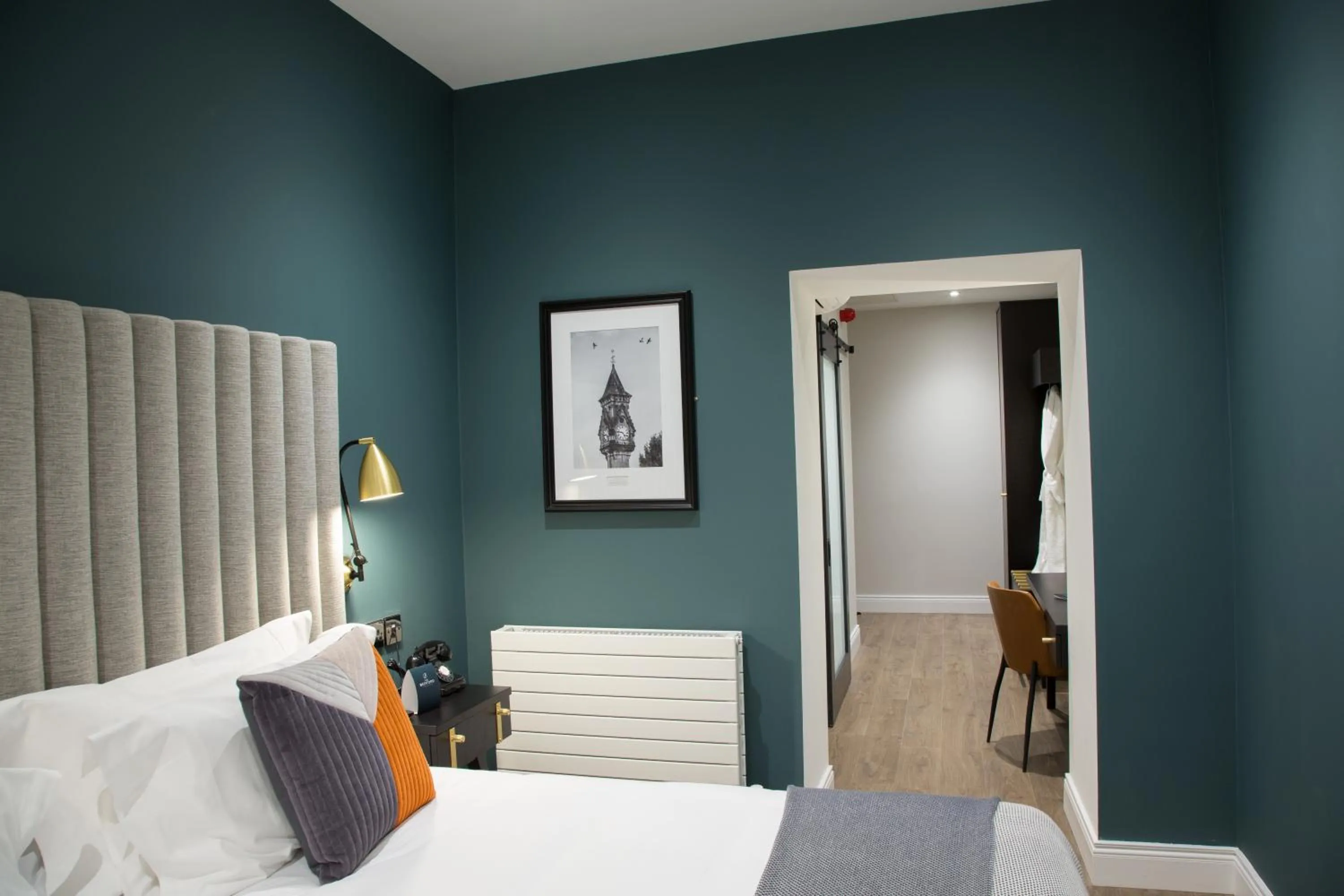 Bed in The Bedford Townhouse