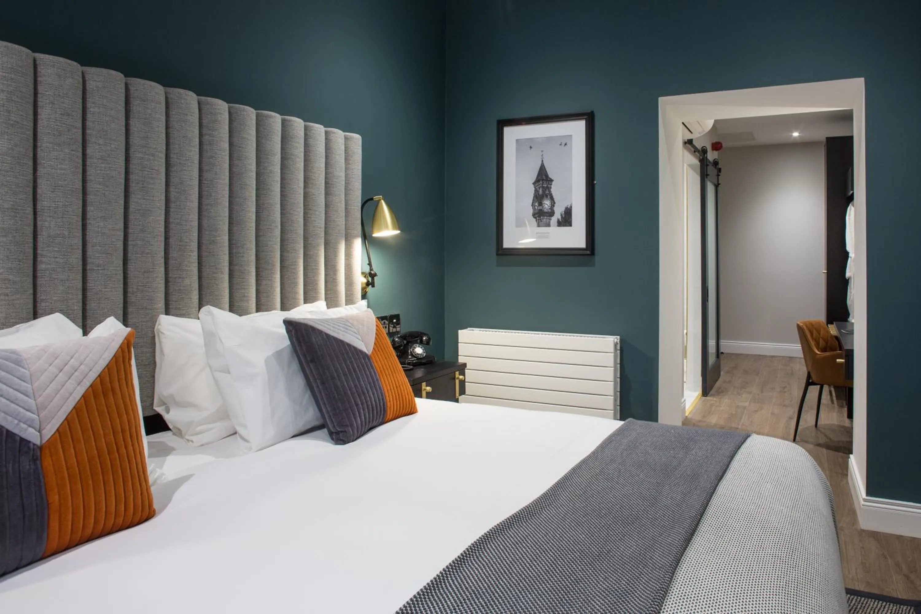 Bed in The Bedford Townhouse