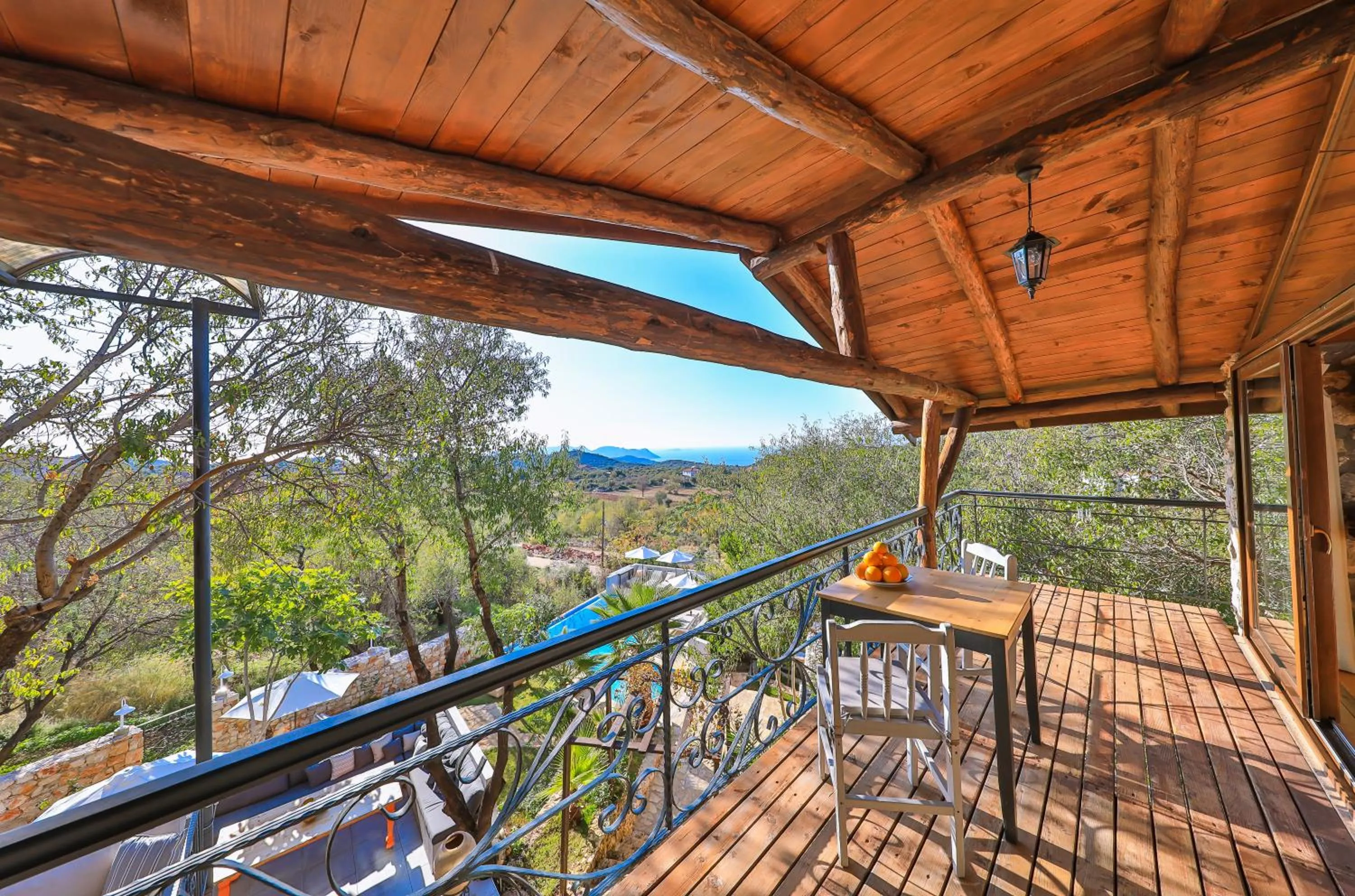 Patio in Kale Lodge - Adult Only + 15