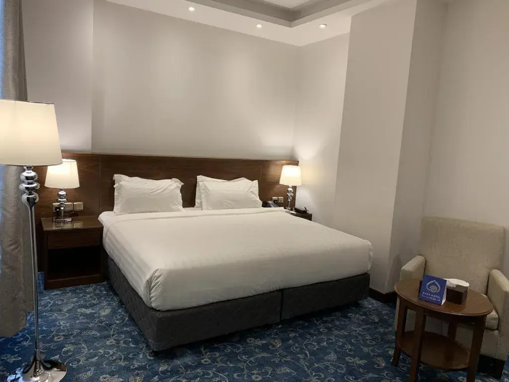 Bed in Zaha Al Munawara Hotel Bed in Zaha Al Munawara Hotel