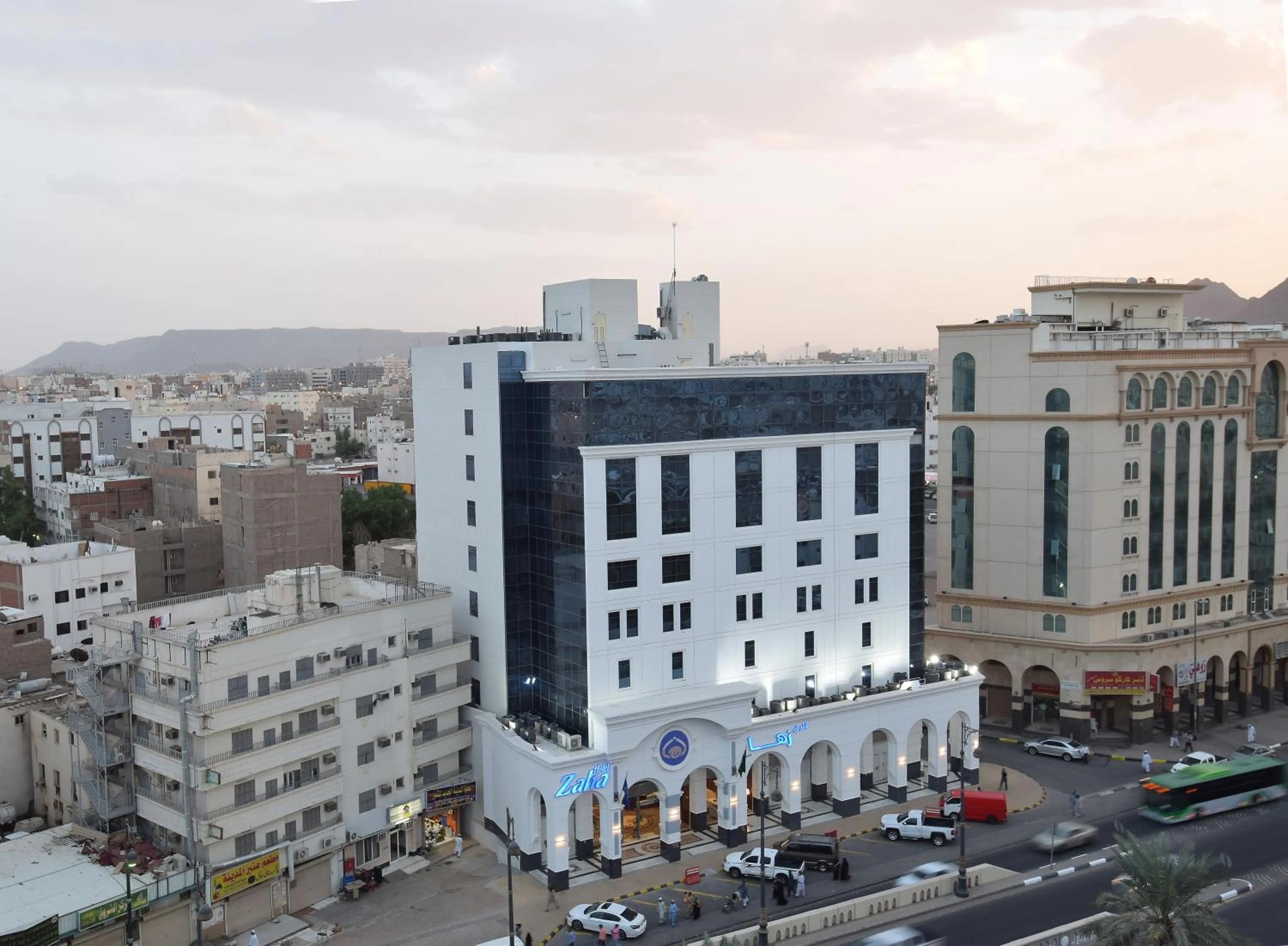 Property building in Zaha Al Munawara Hotel