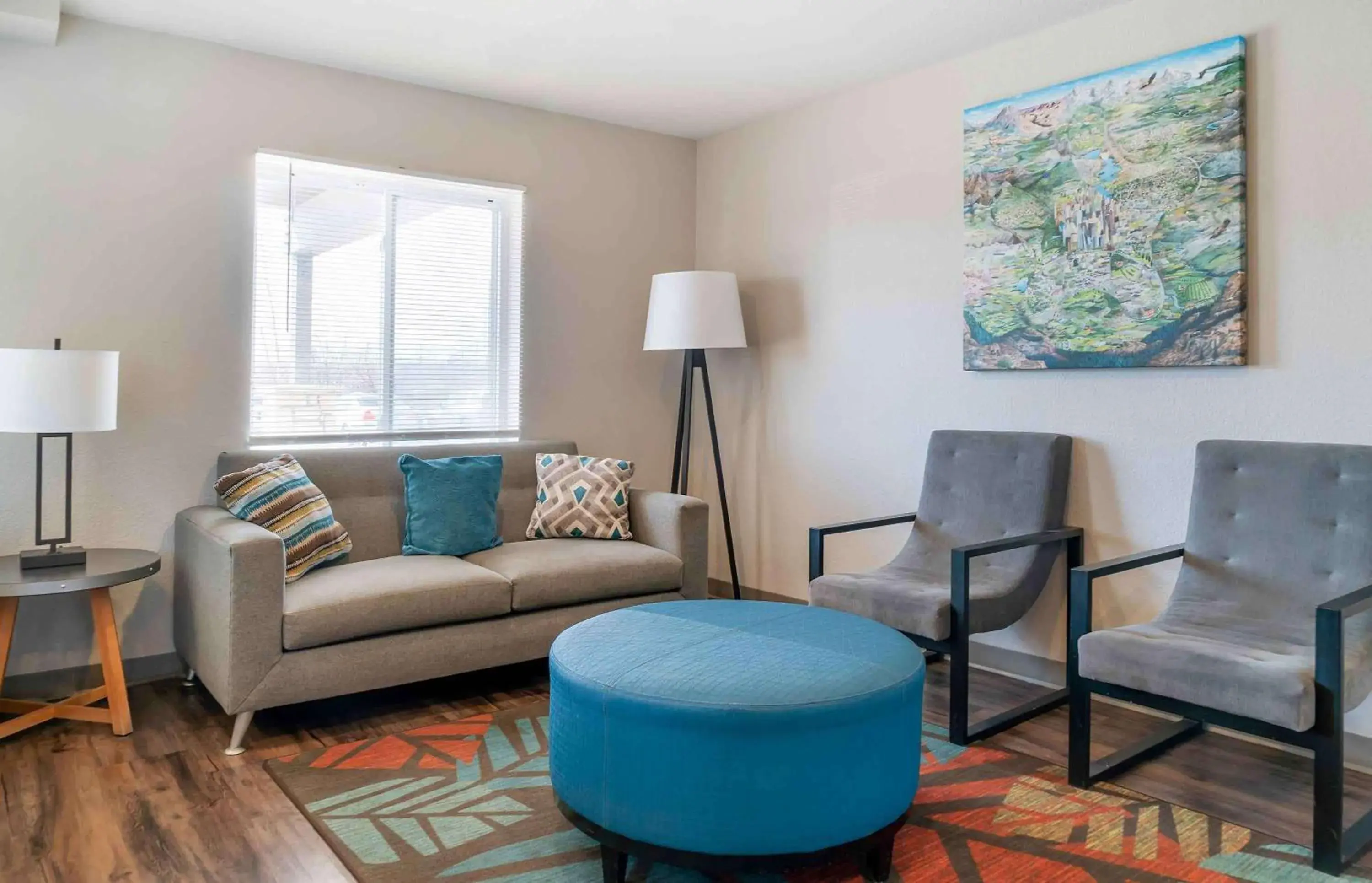 Lobby or reception, Seating Area in Extended Stay America Suites - Detroit - Rochester Hills